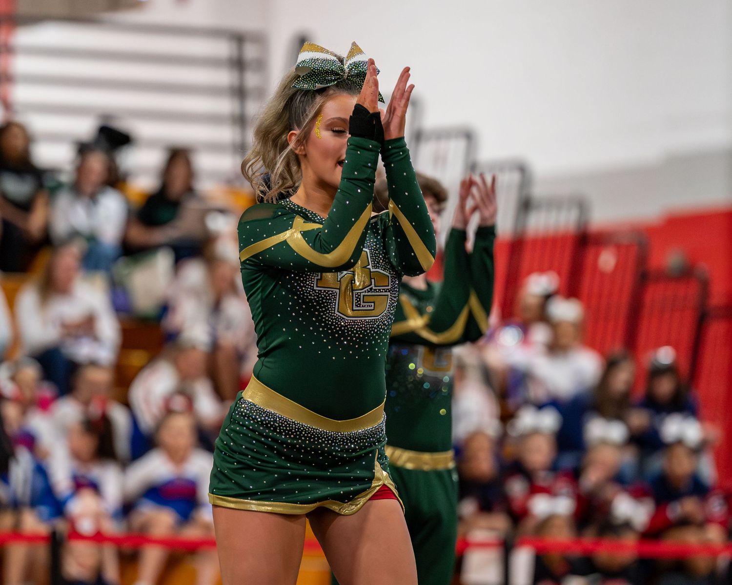 Fv3 Media Ambassador announcement for Mady Macgillivary - Cheerleading Captain for Bishop Guertin High School in New Hampshire