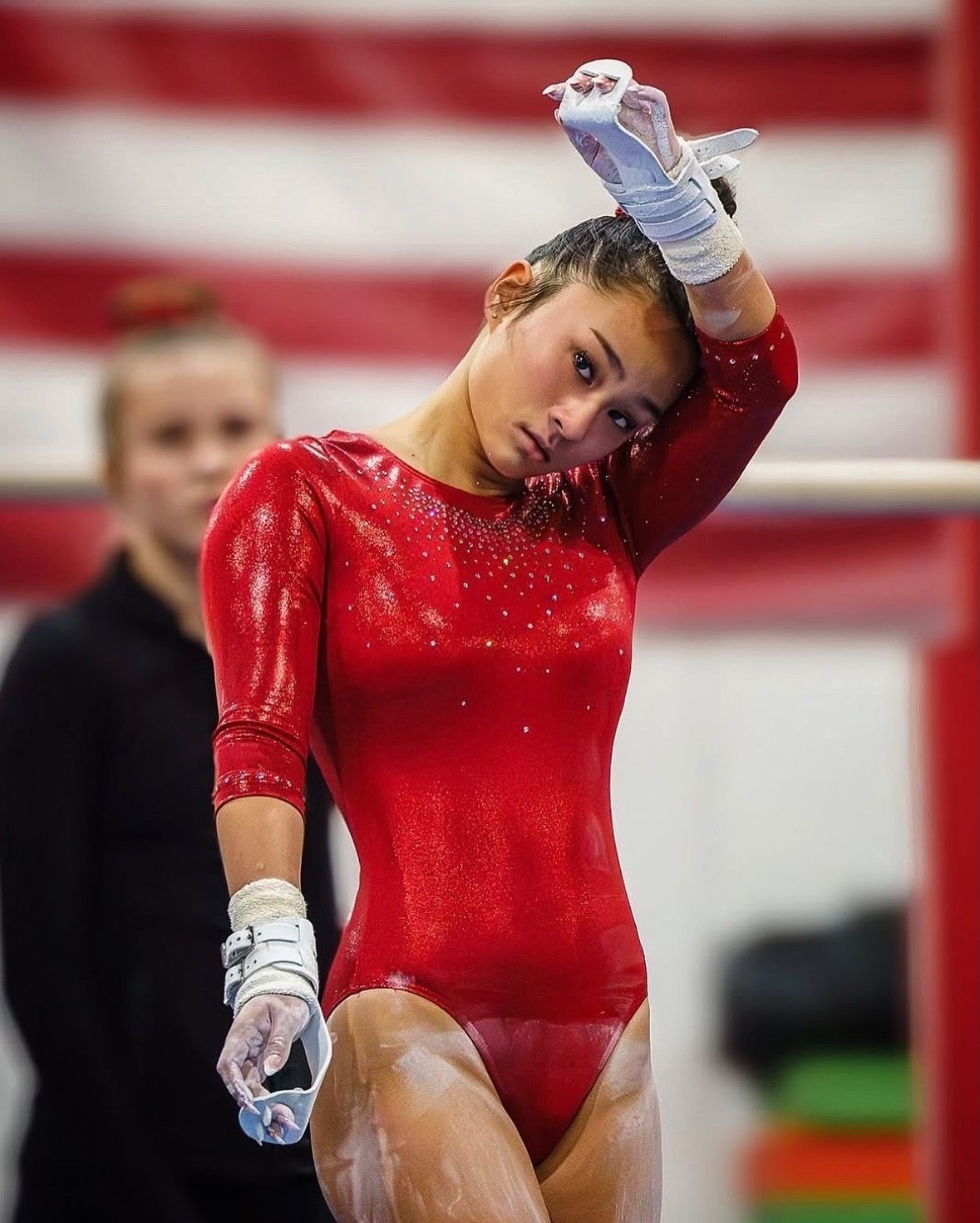 Fv3 sports photo of Pinkerton Academy Astros girls gymnastics Piper Demers at New Hampshire gymnastics competition
