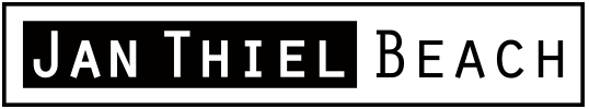 Black logo featuring wavy lines and abstract geometric shapes.