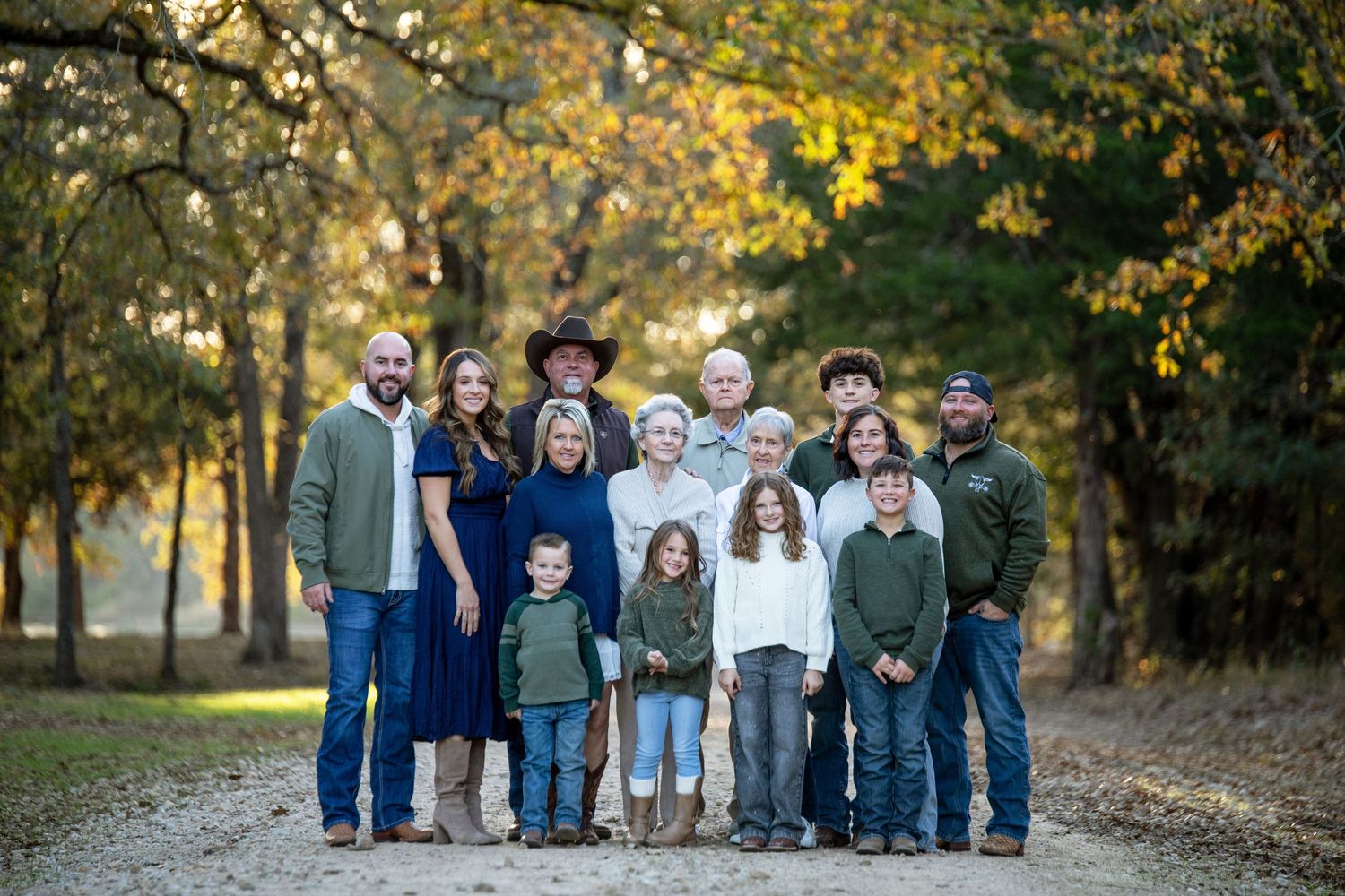 Fall family portraits. Greenville, Texas photographer.