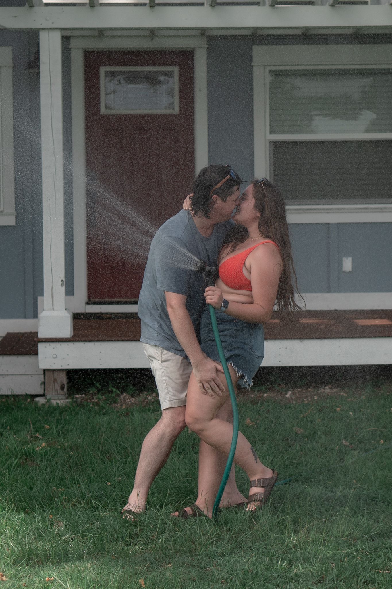 Colorado western couples photography capturing authentic love in open landscapes, cowboy boots, golden light, and honest connection