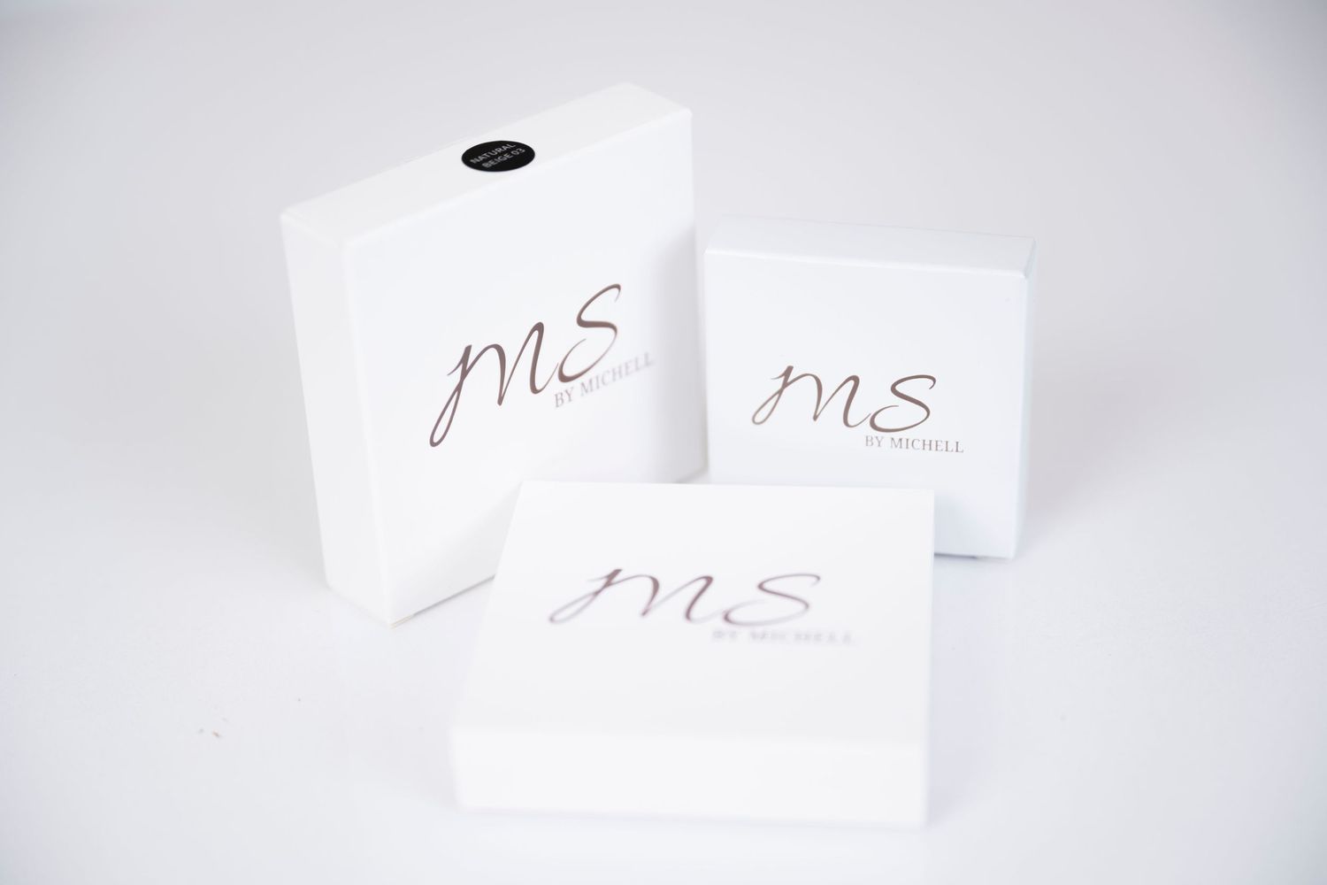 White boxes labeled MS arranged on neutral background.