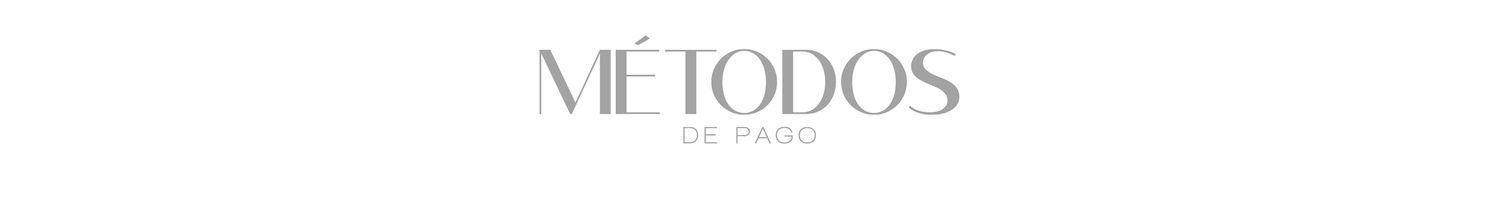 Métodos en Pausa logo displayed in elegant gray serif typography on a white background.