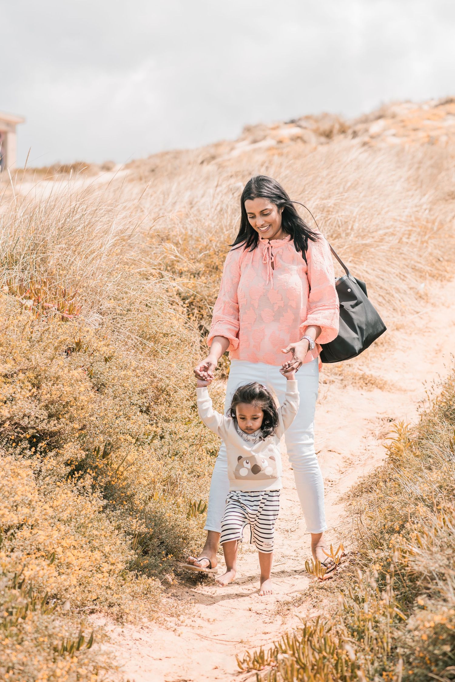 Beach Family Photo Session in Lisbon, Portugal | Irish Family Photoshoot