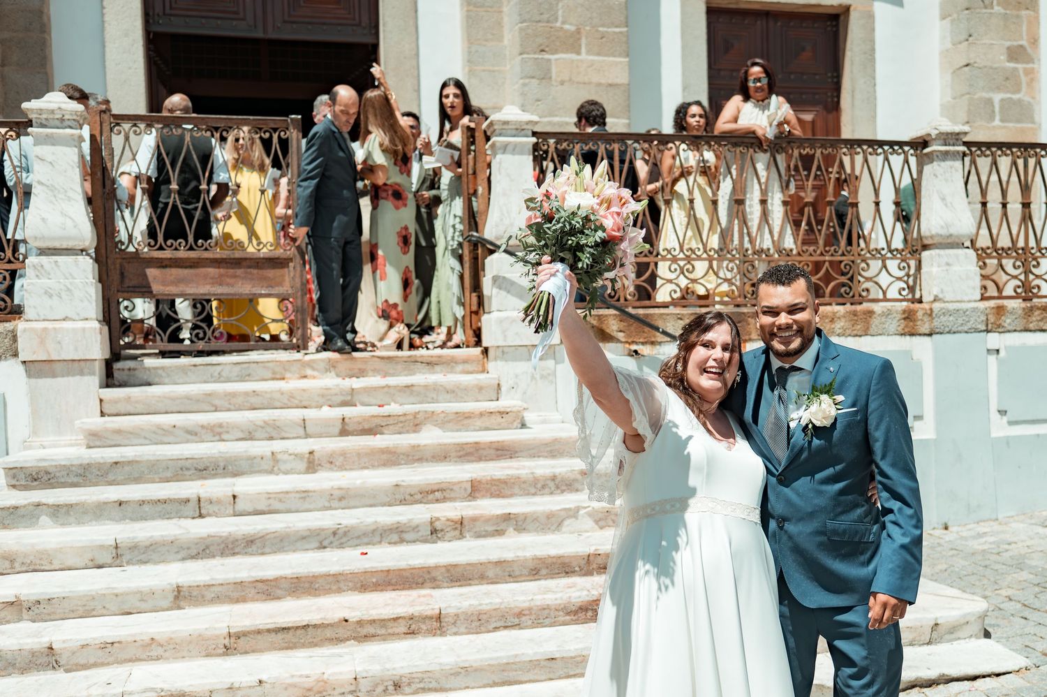 Destination wedding photography in Alentejo with authentic and intimate moments.