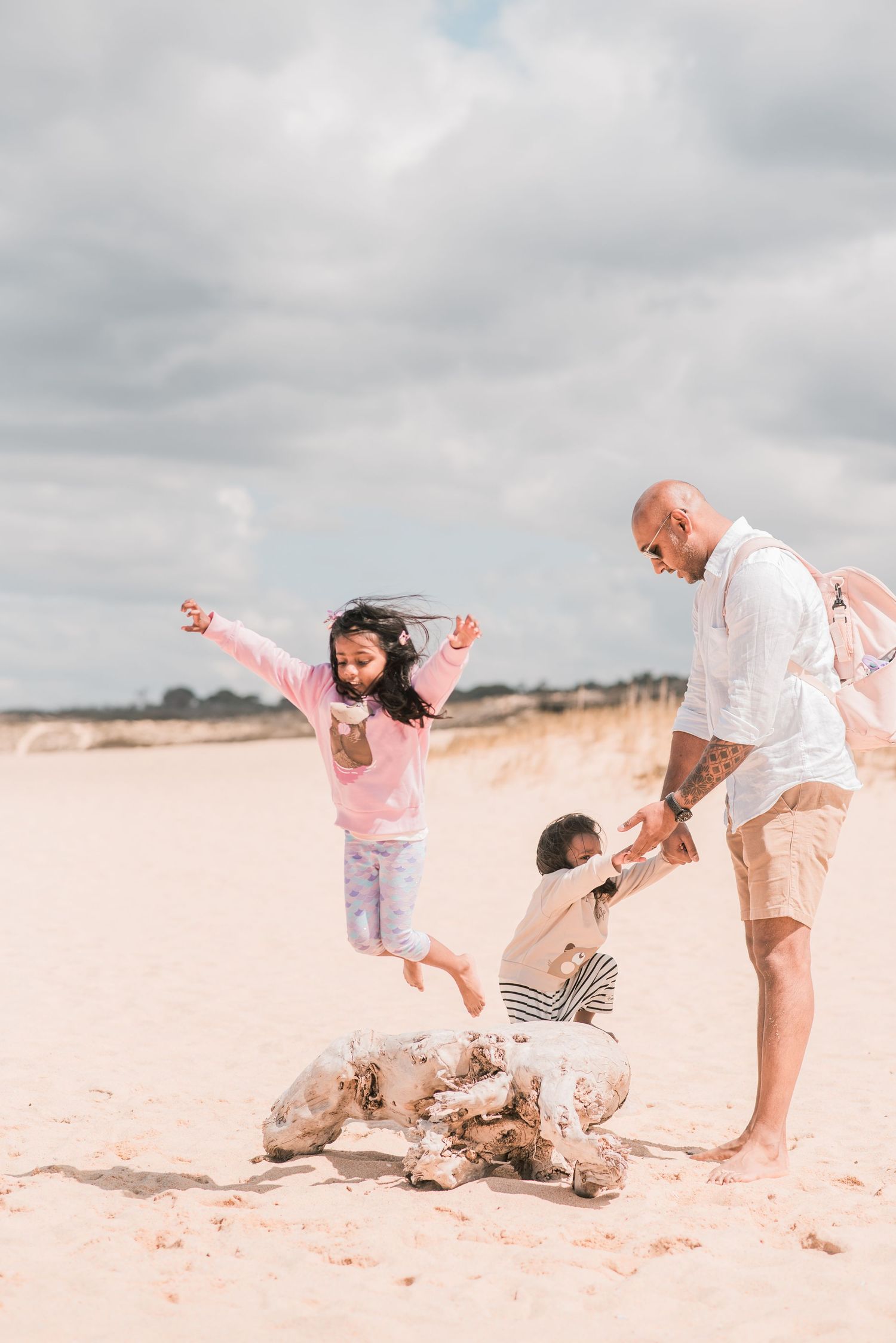 Beach Family Photo Session in Lisbon, Portugal | Irish Family Photoshoot