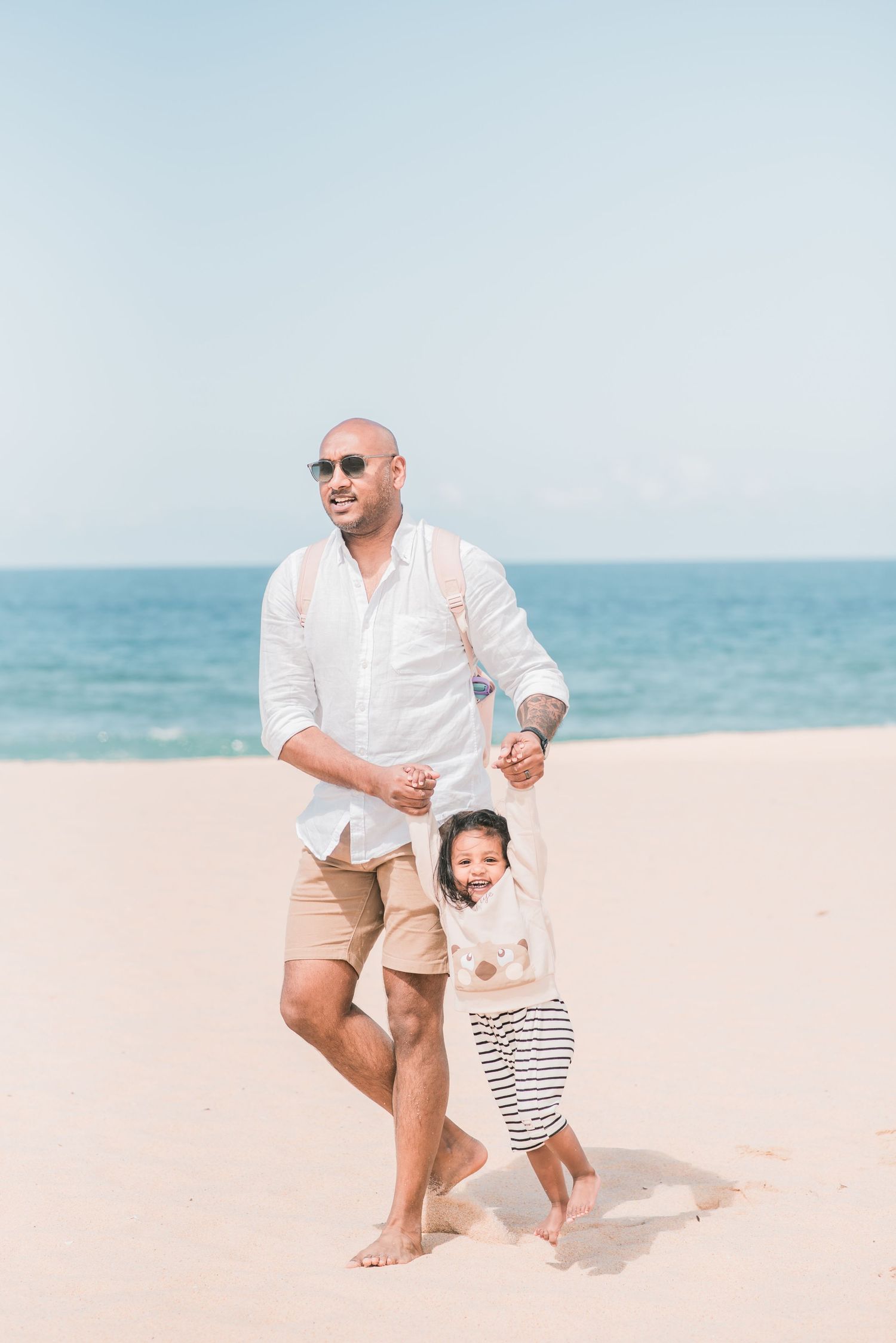 Beach Family Photo Session in Lisbon, Portugal | Irish Family Photoshoot