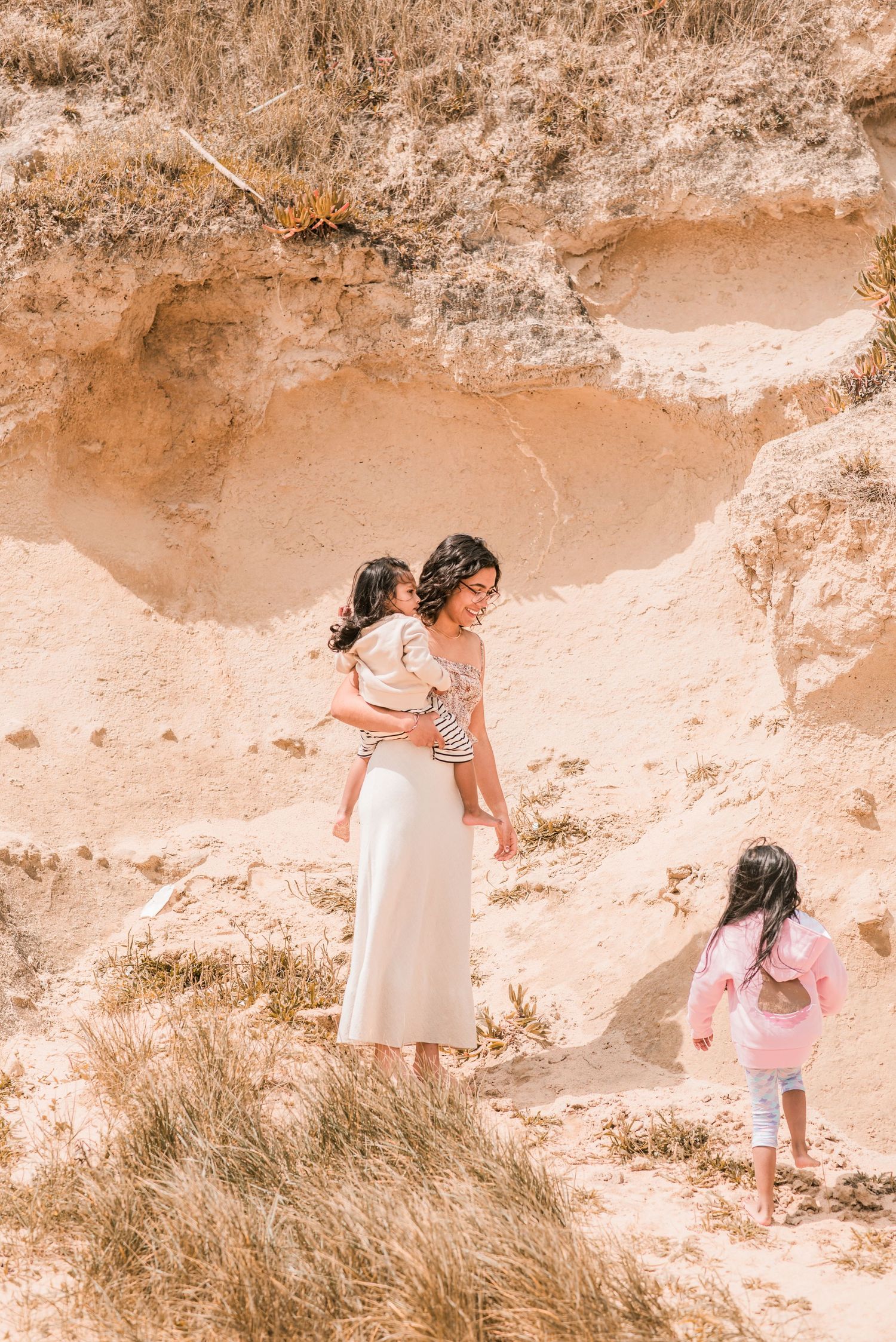 Beach Family Photo Session in Lisbon, Portugal | Irish Family Photoshoot