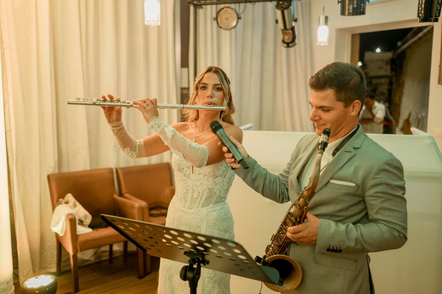 Seaside wedding in Parede, Portugal, with ocean views and golden sunset light near Lisbon.