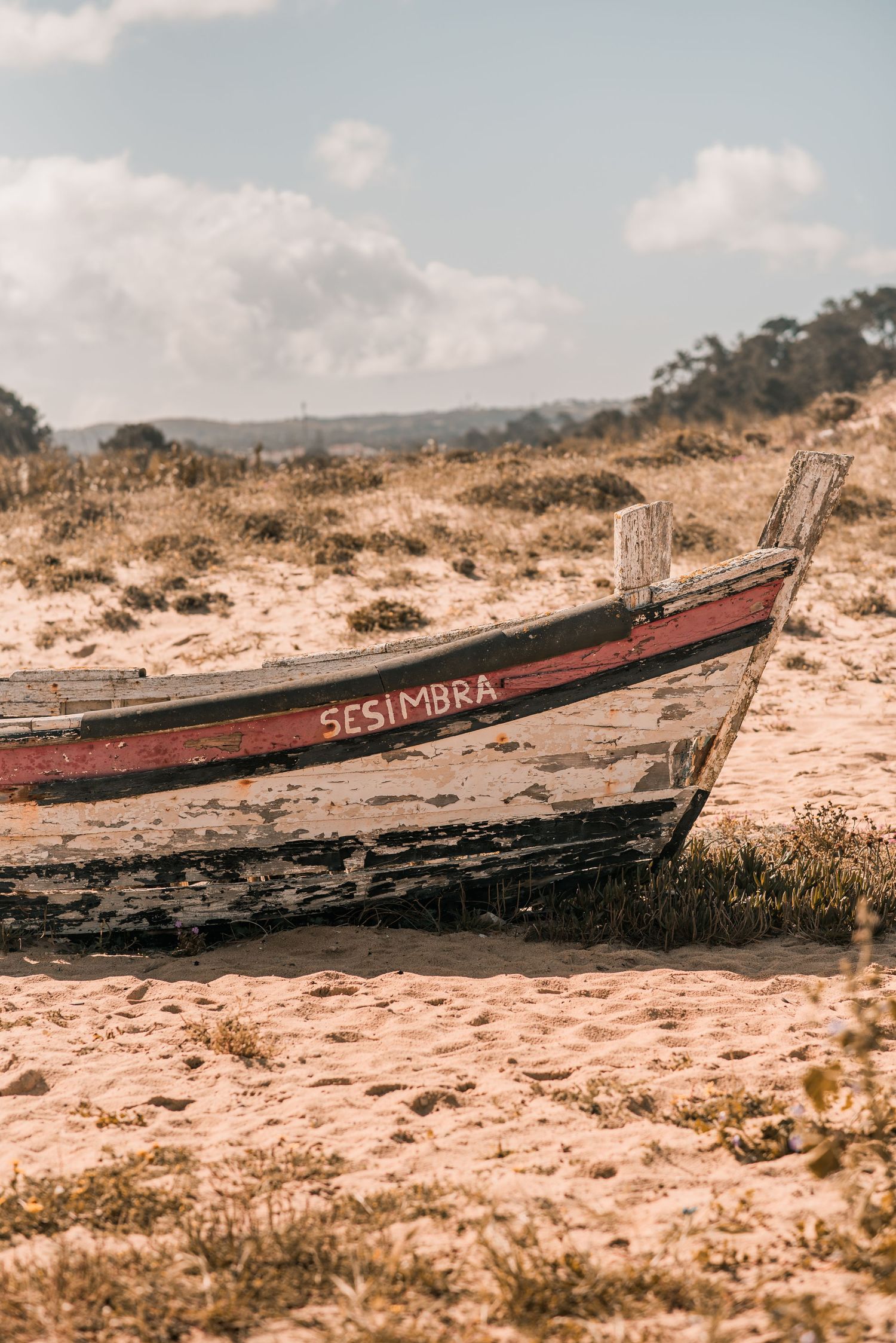 Natural and joyful family moments captured on a Portuguese beach.