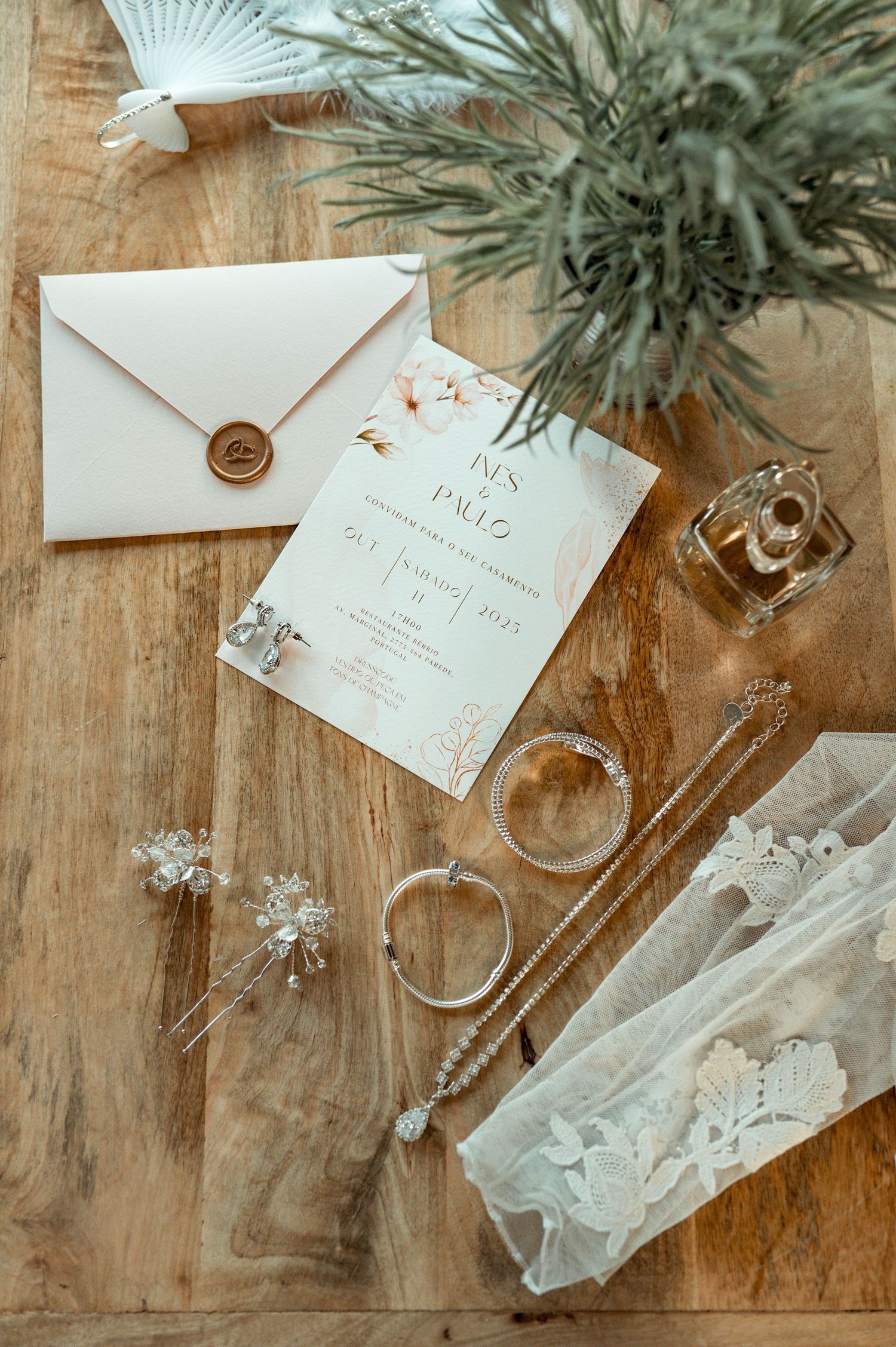 Details of Destination wedding photography in Cascais, Lisbon, Portugal.