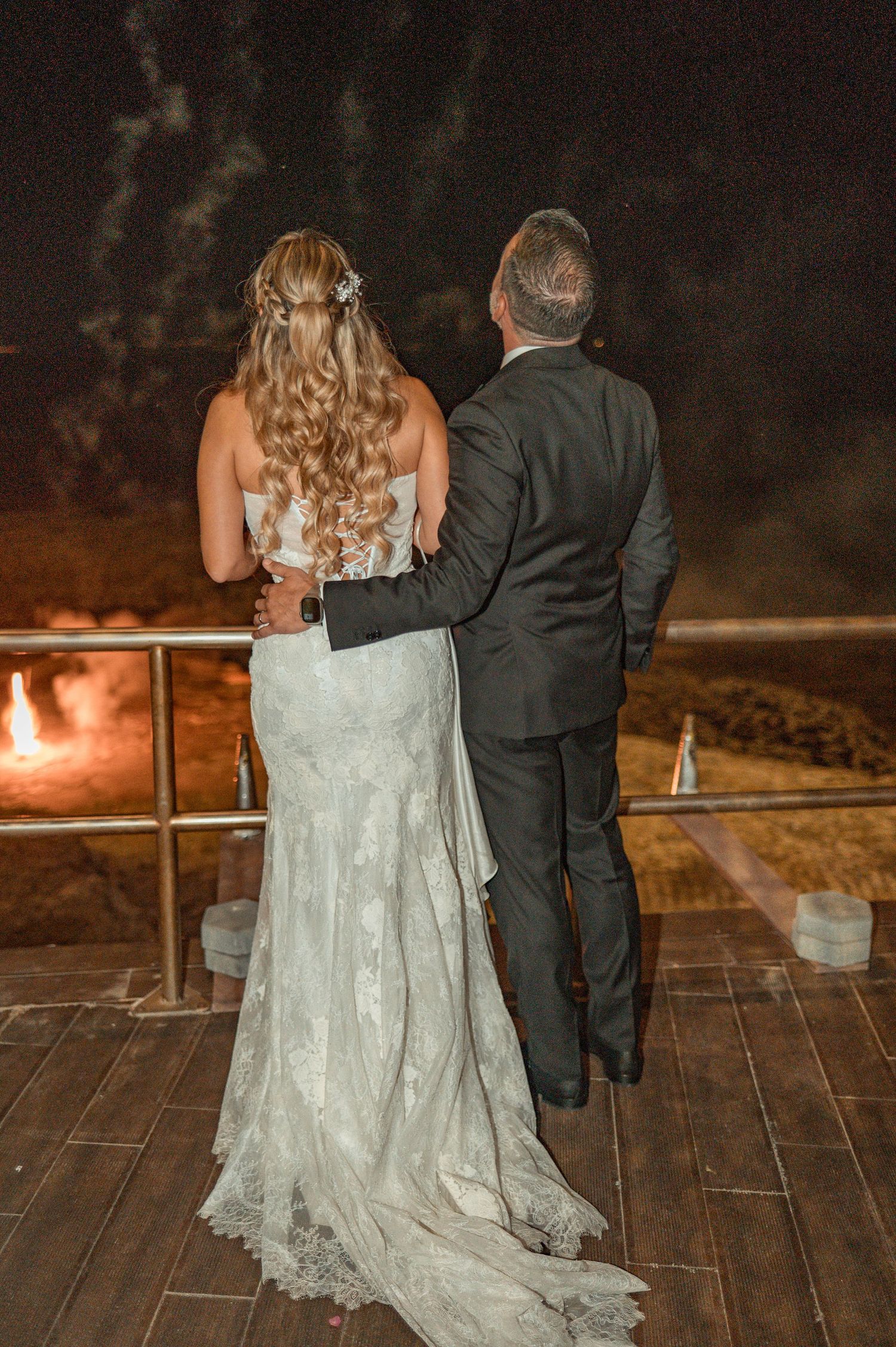 Seaside wedding in Parede, Portugal, with ocean views and golden sunset light near Lisbon.