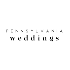 Pennsylvania Weddings logo featuring elegant serif and sans-serif typography on a clean white background.