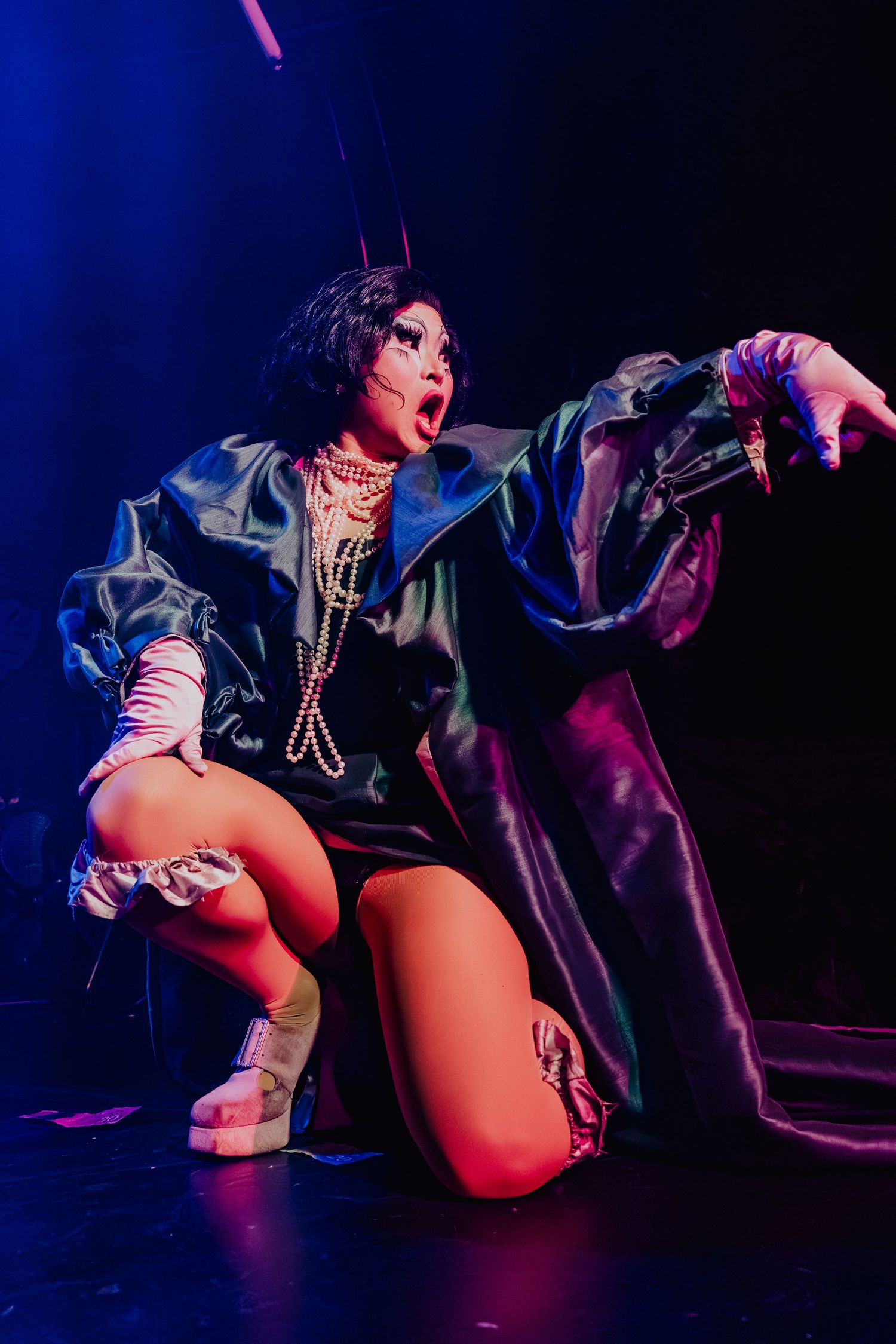 performer shot on stage
