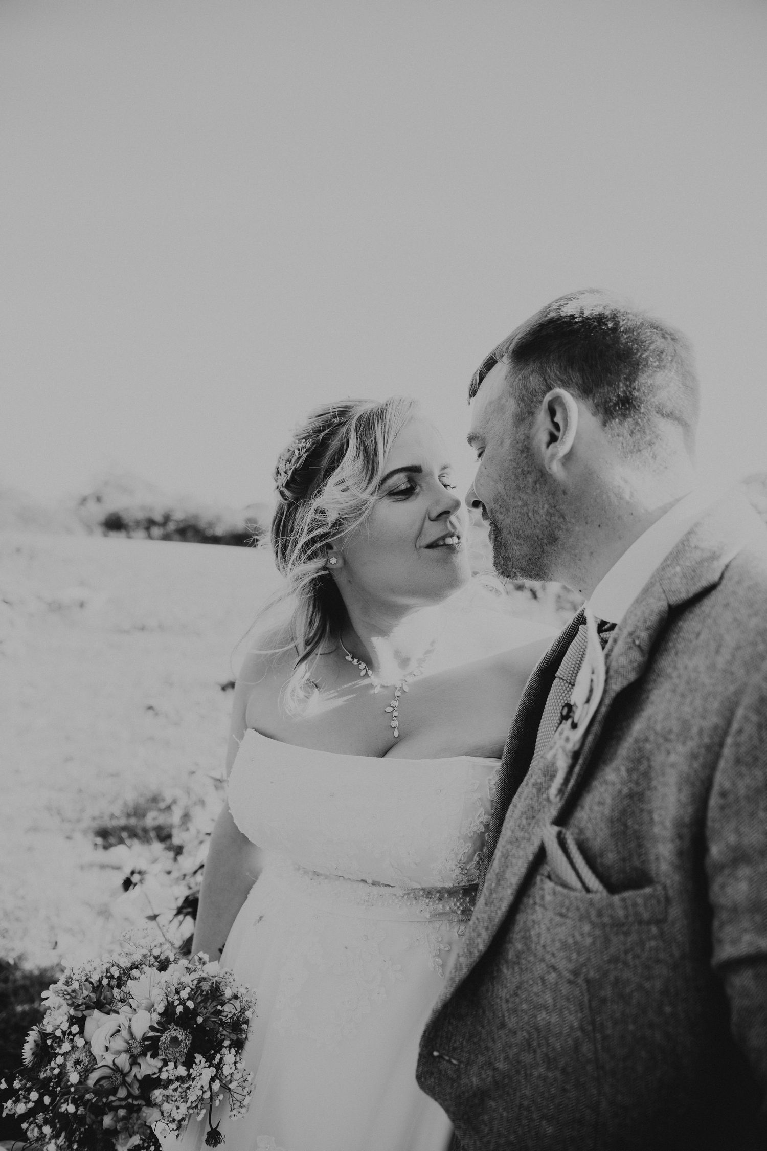 natural wedding photography cornwall