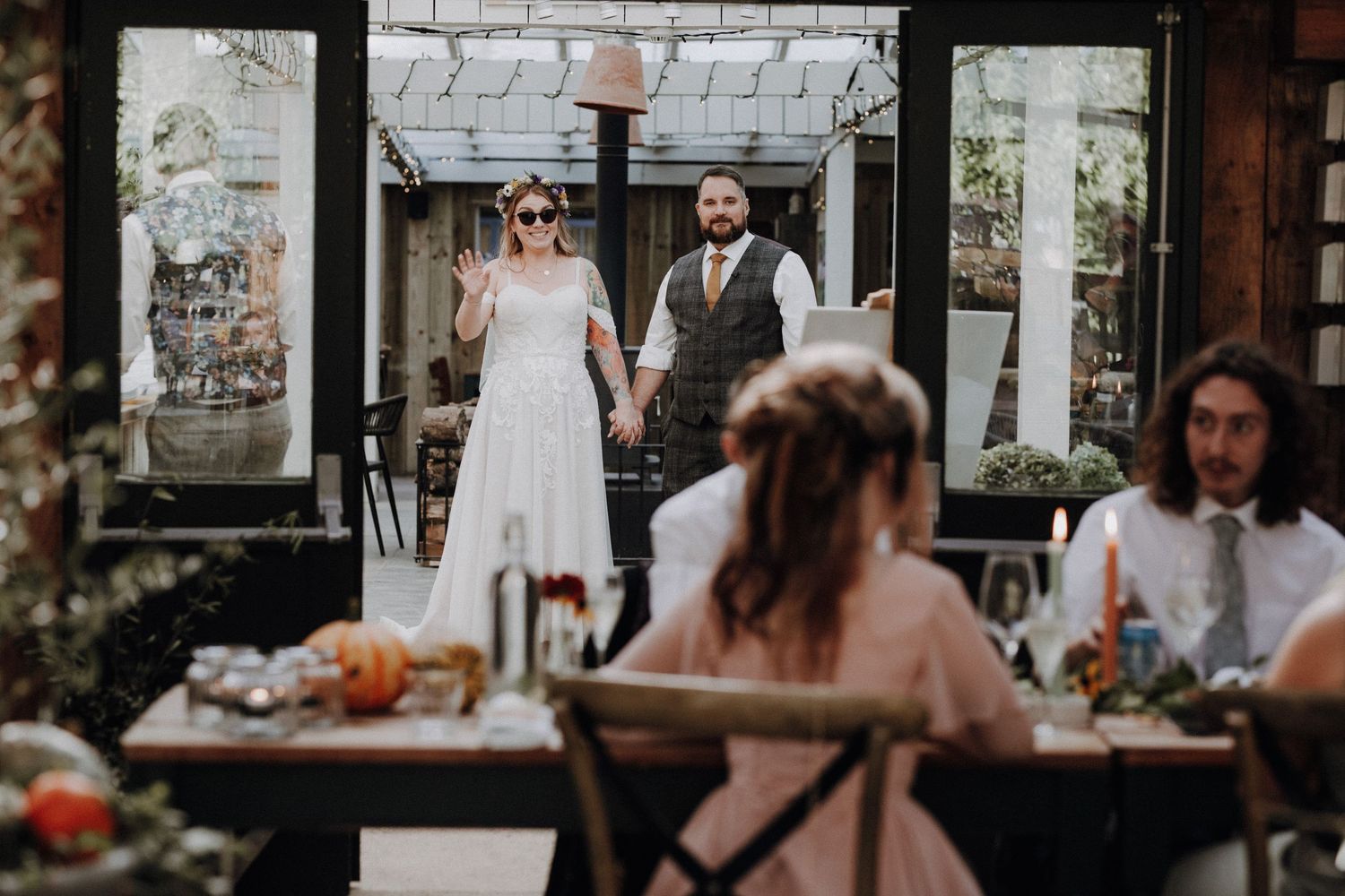 heligan gardens wedding photography