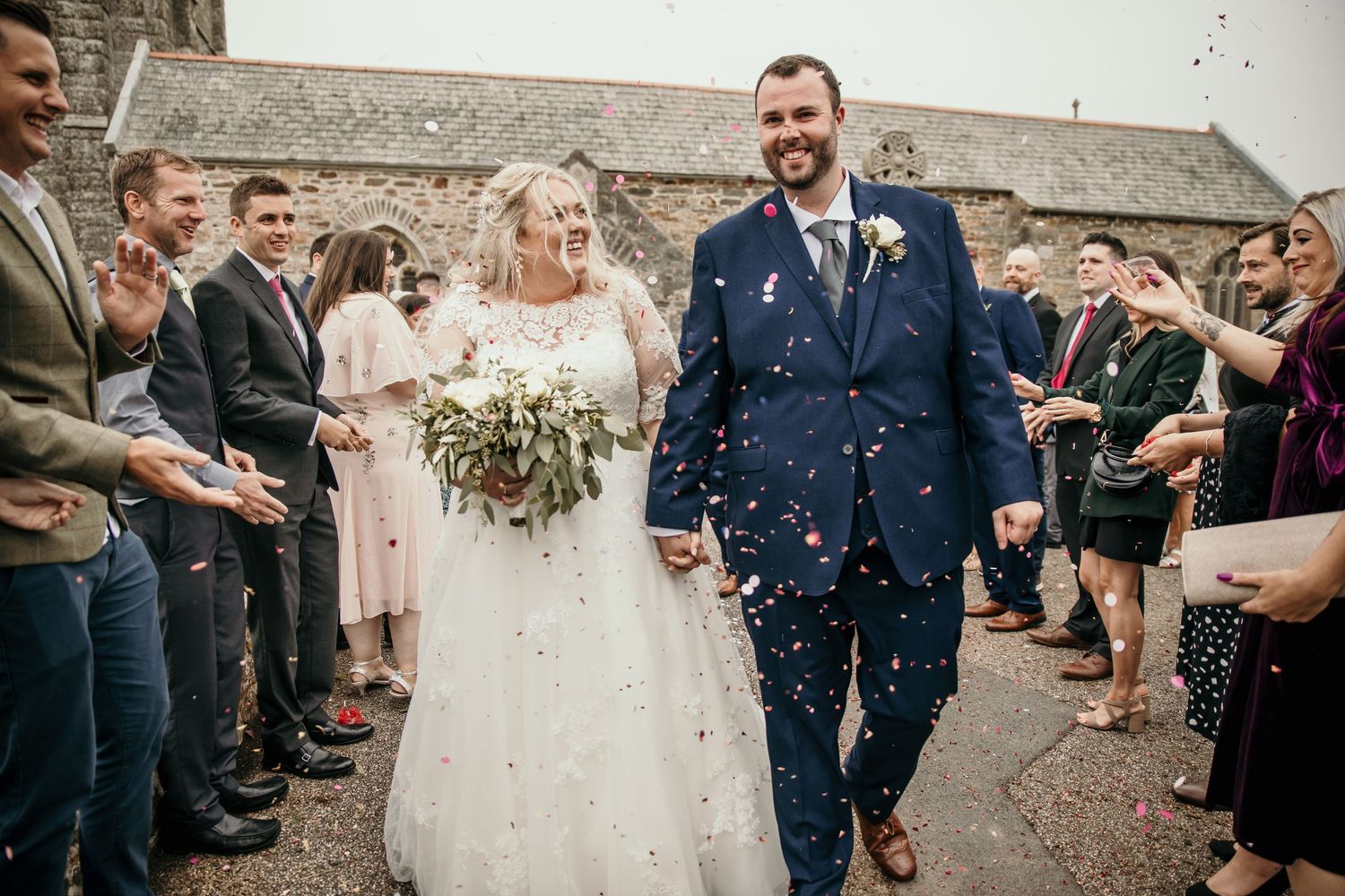 church wedding photography cornwall