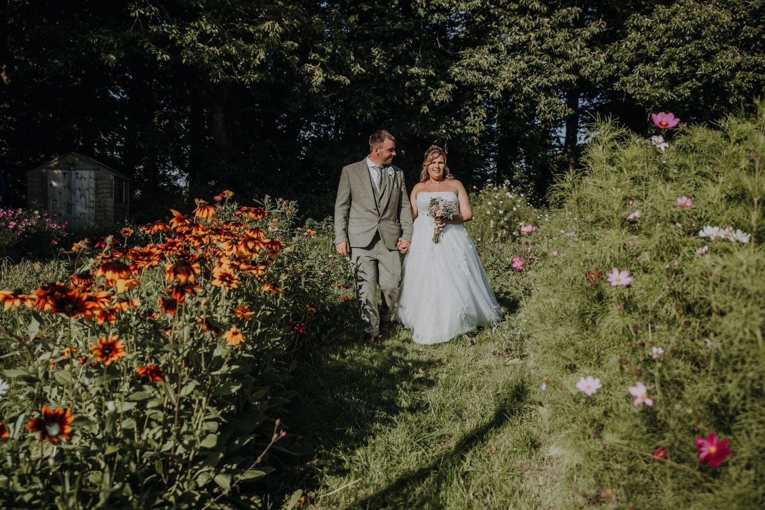bride and groom photos