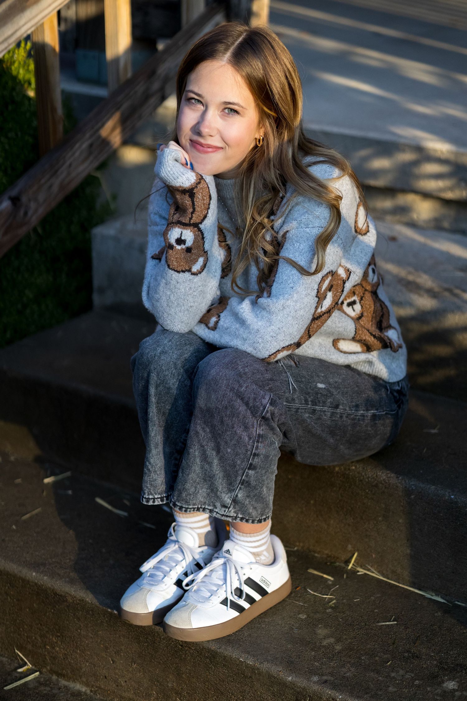 senior girl portrait
