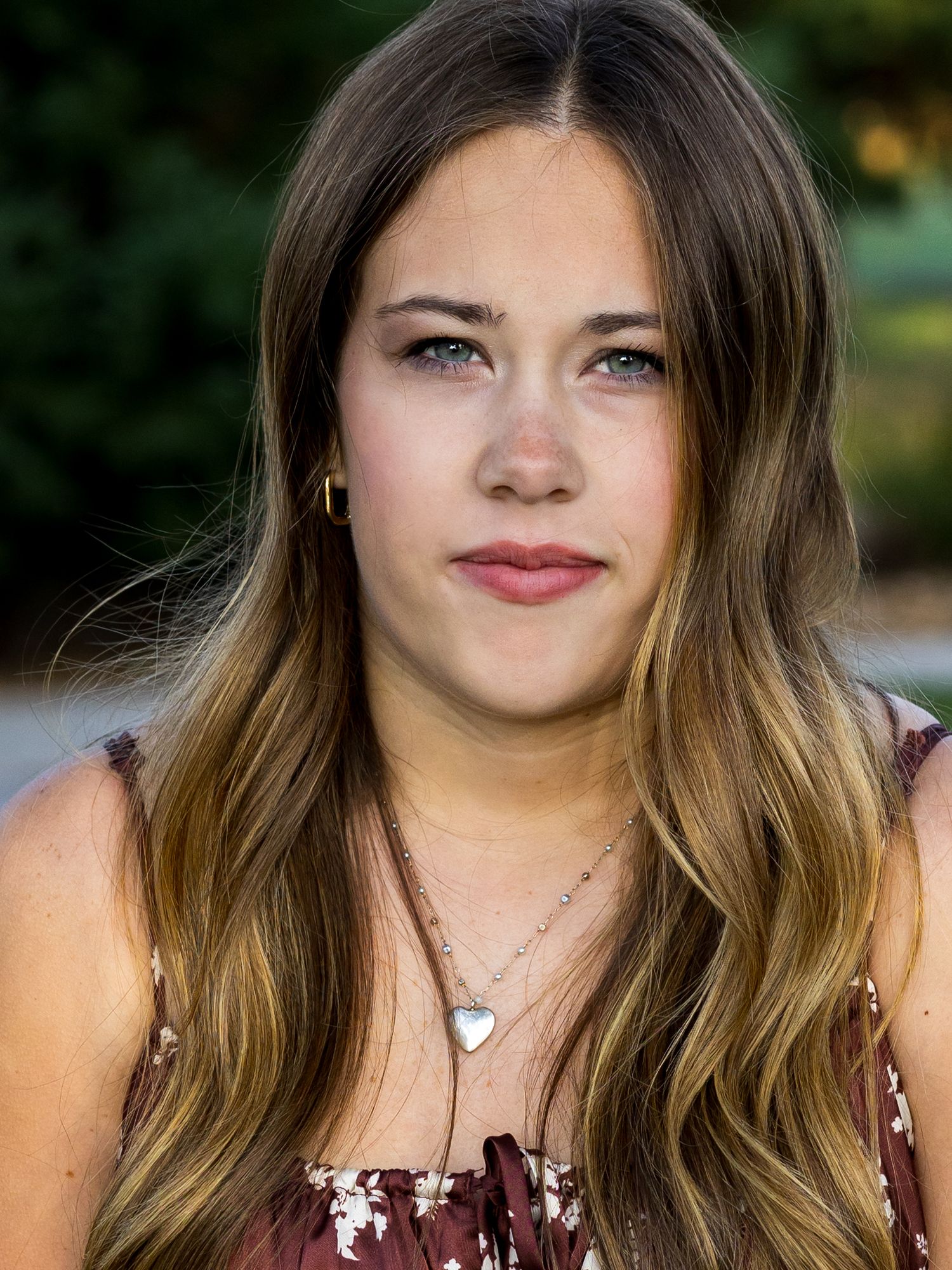 senior girl portrait