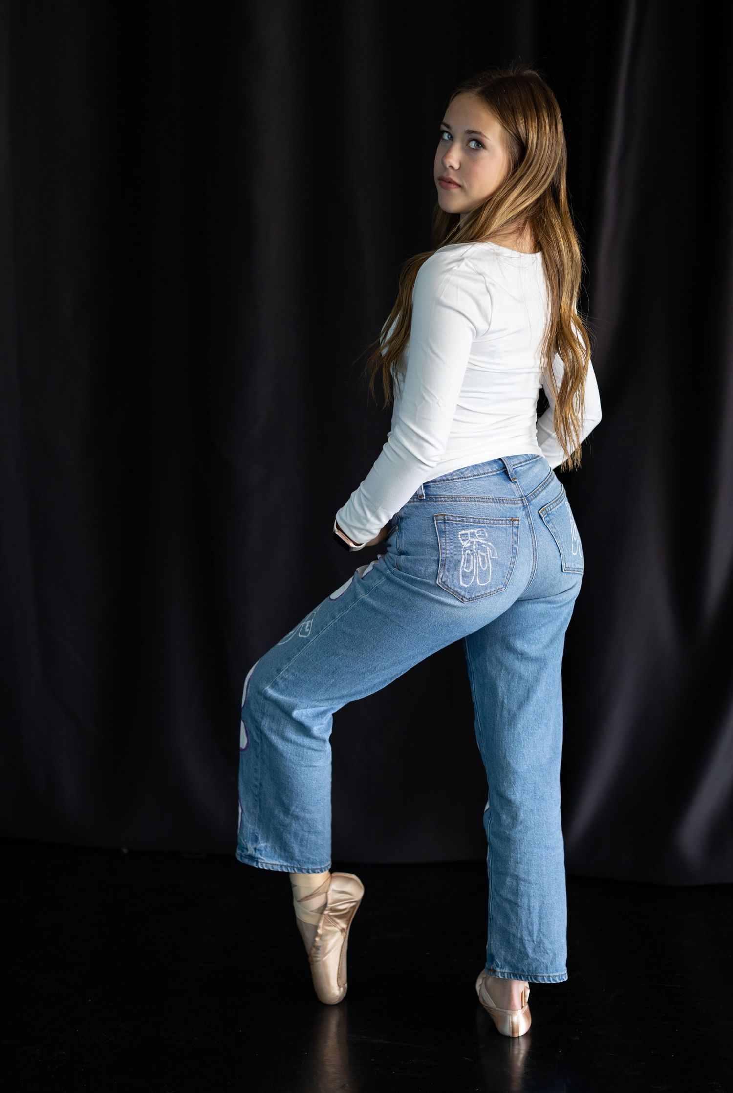 senior girl portrait