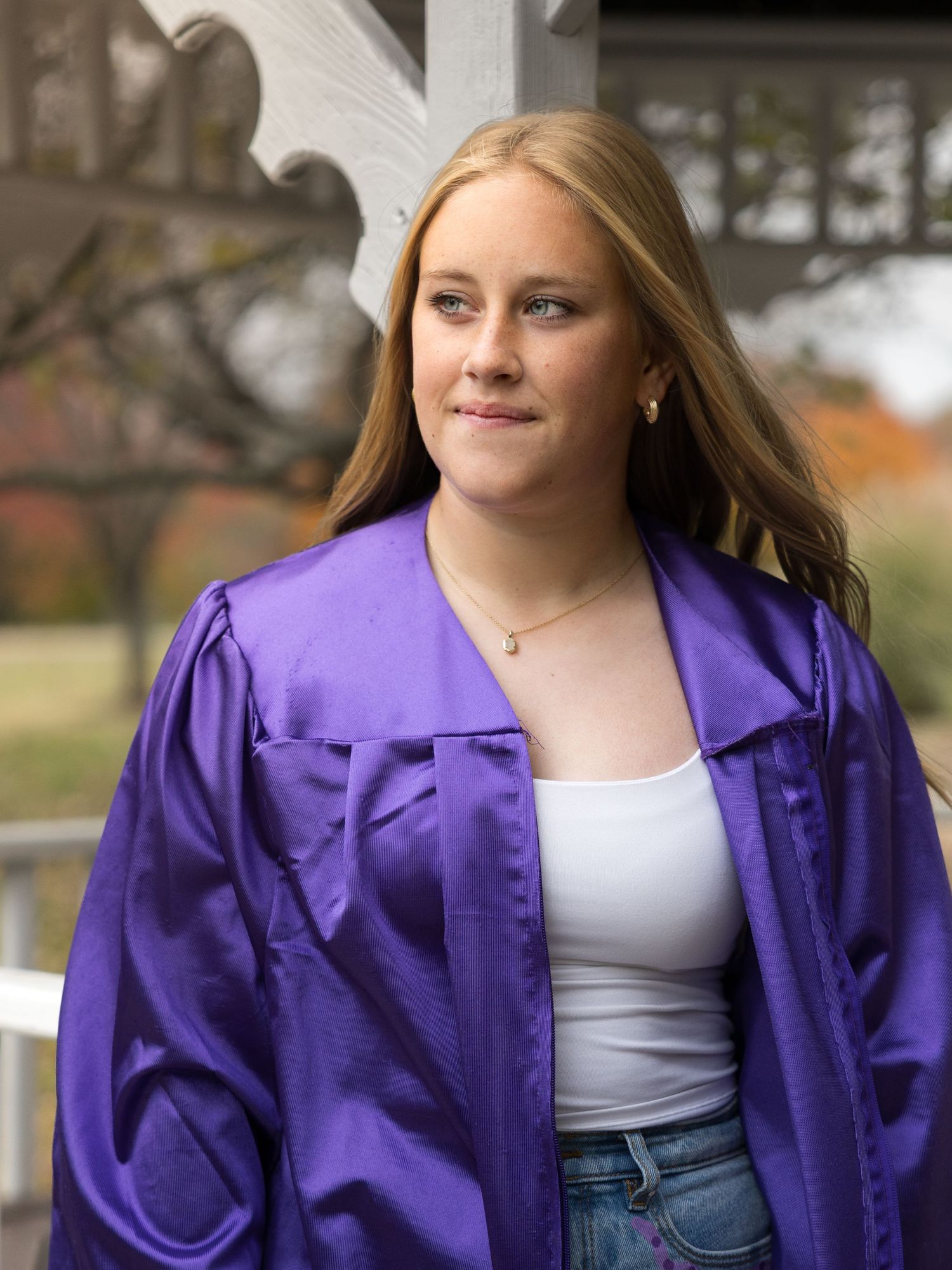 senior girl portrait