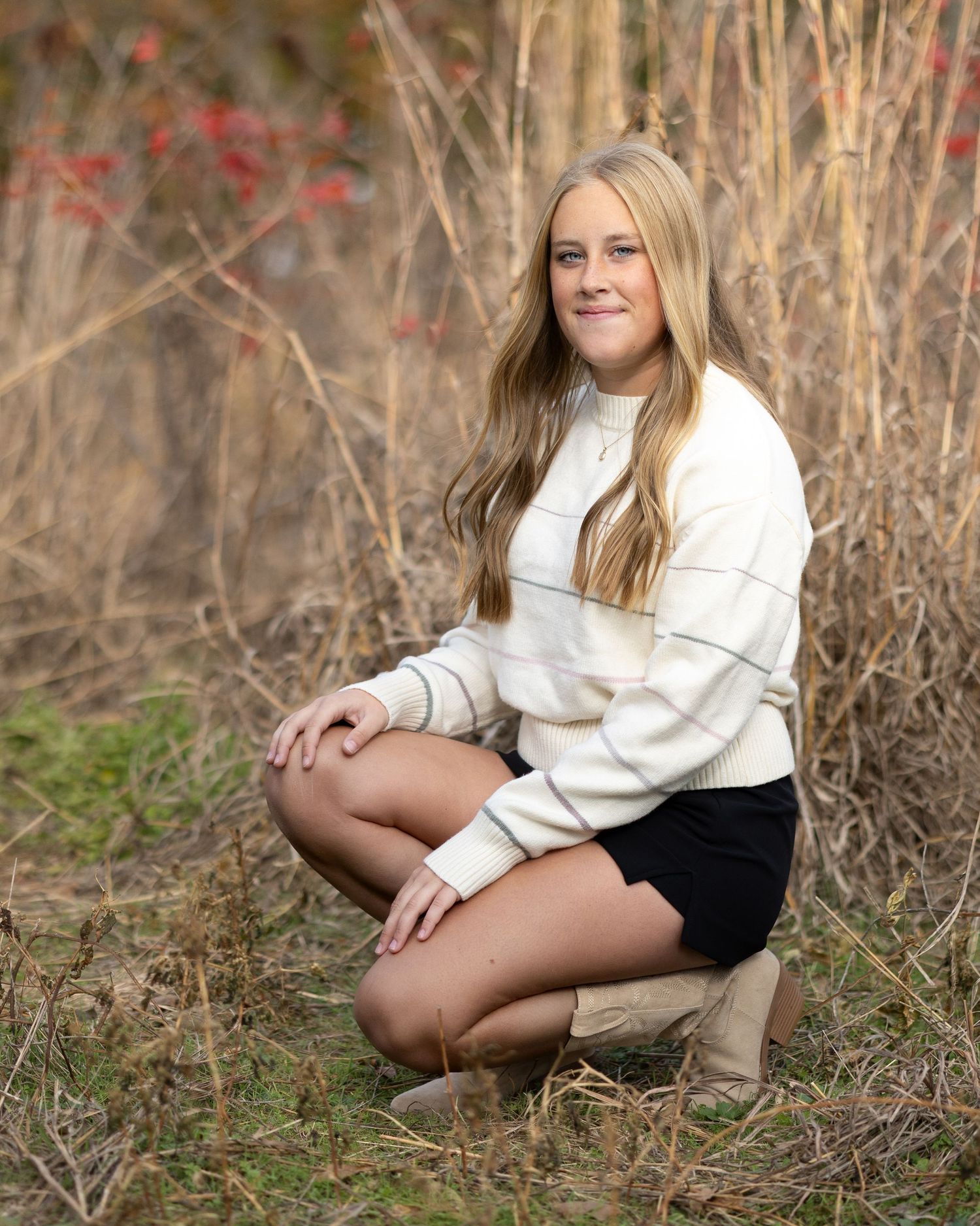 senior girl portrait