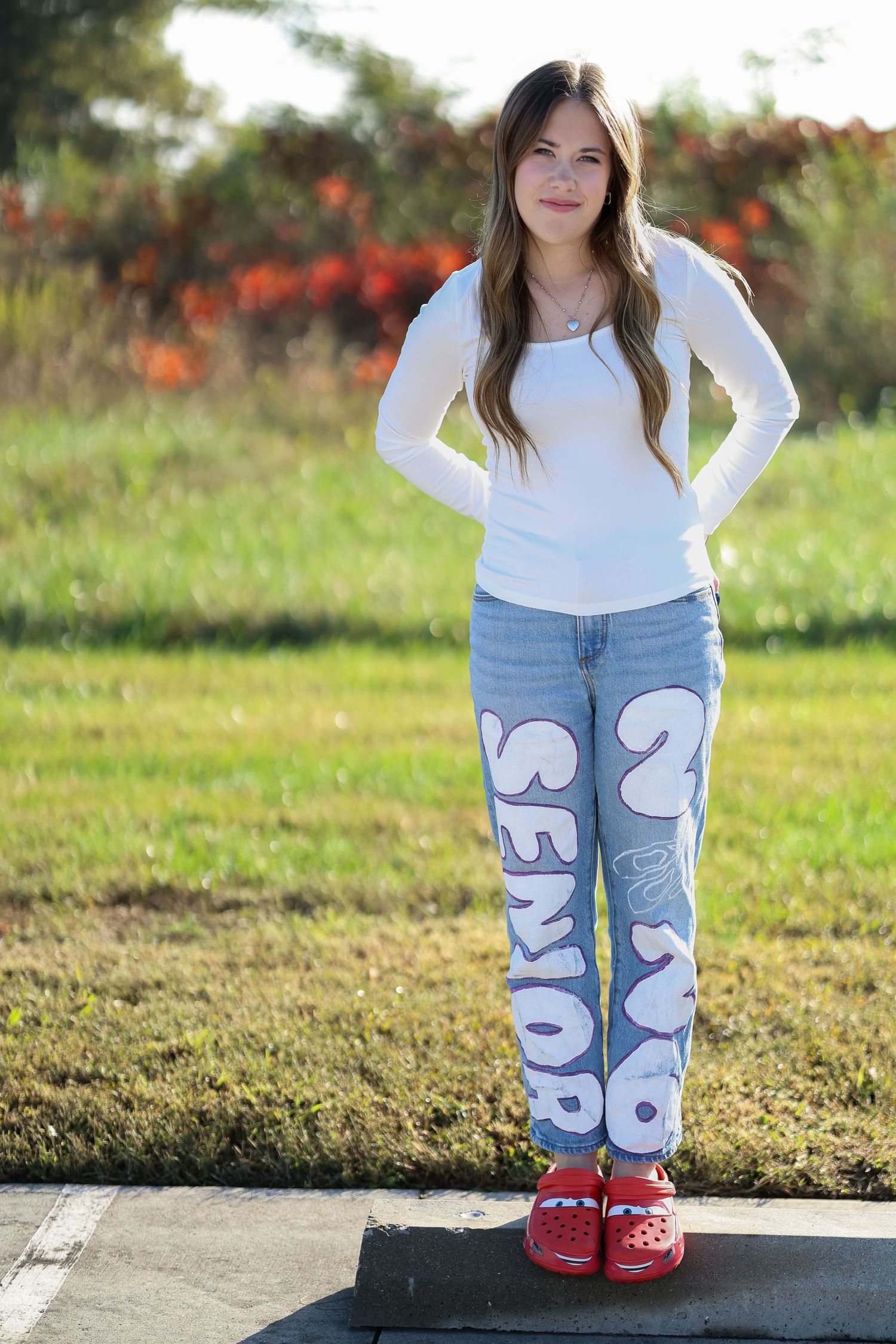 senior girl portrait