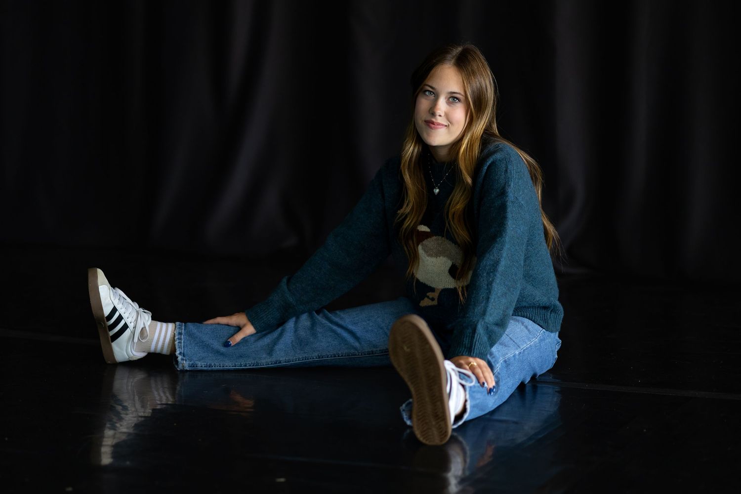 senior girl portrait