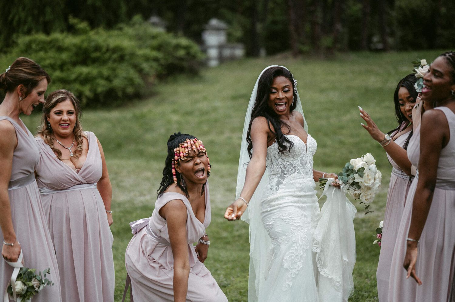 Hochzeitsfotografie Italien Portrait Bridesmaids