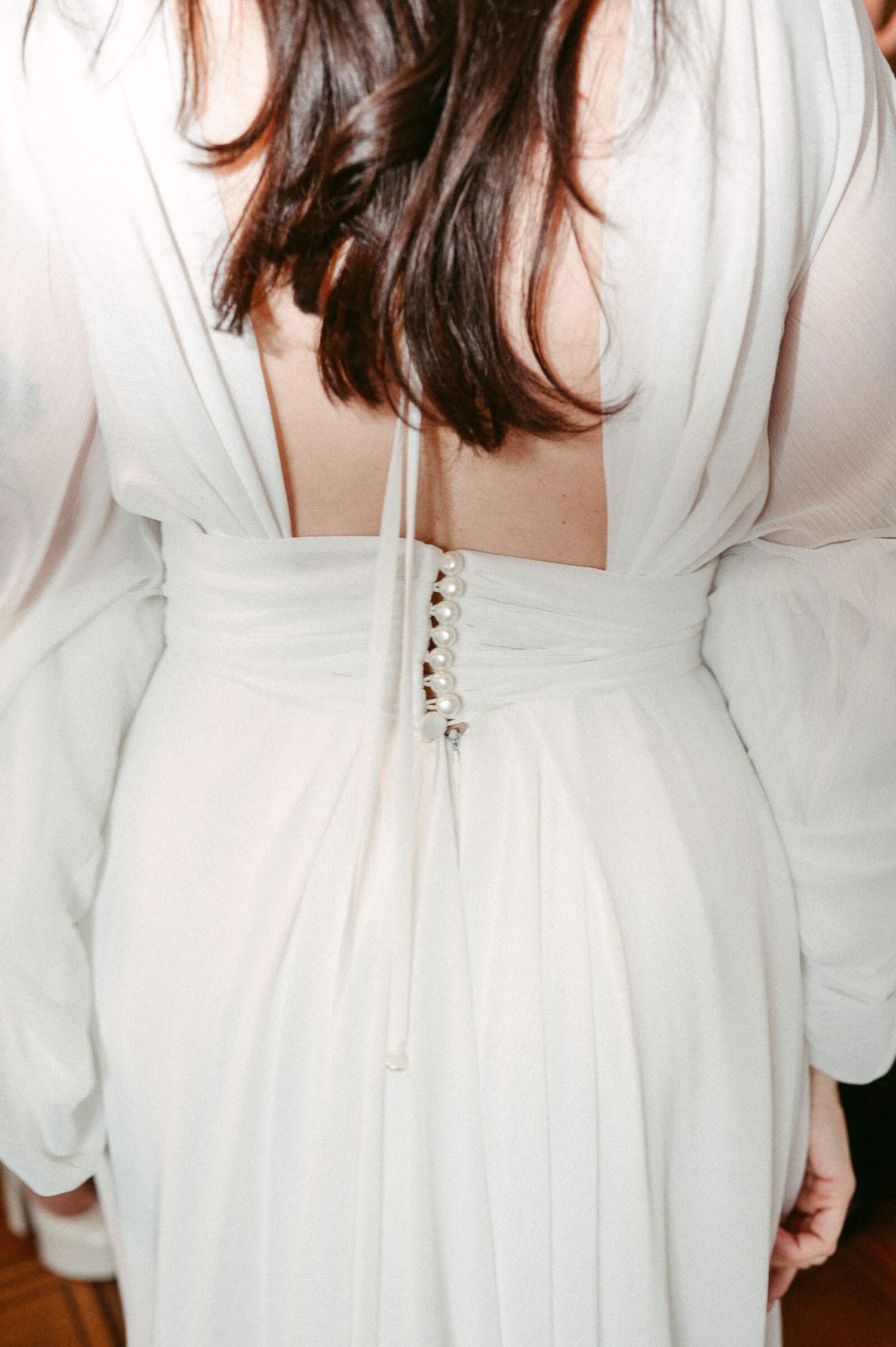 Hochzeitsfotografie Zürich Braut im Brautkleid