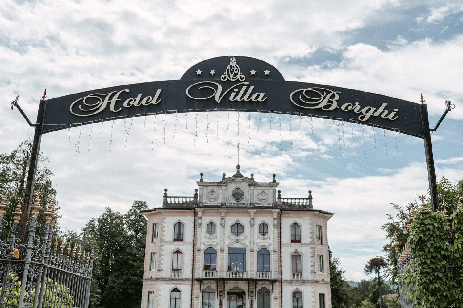 Hochzeitsfotografie Italien Hotel Villa Borghi