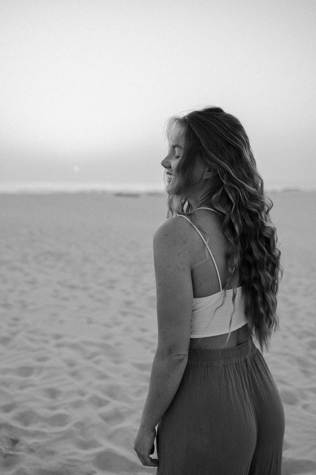 Portraitfotografie Fuerteventura Frau Sonnenaufgang