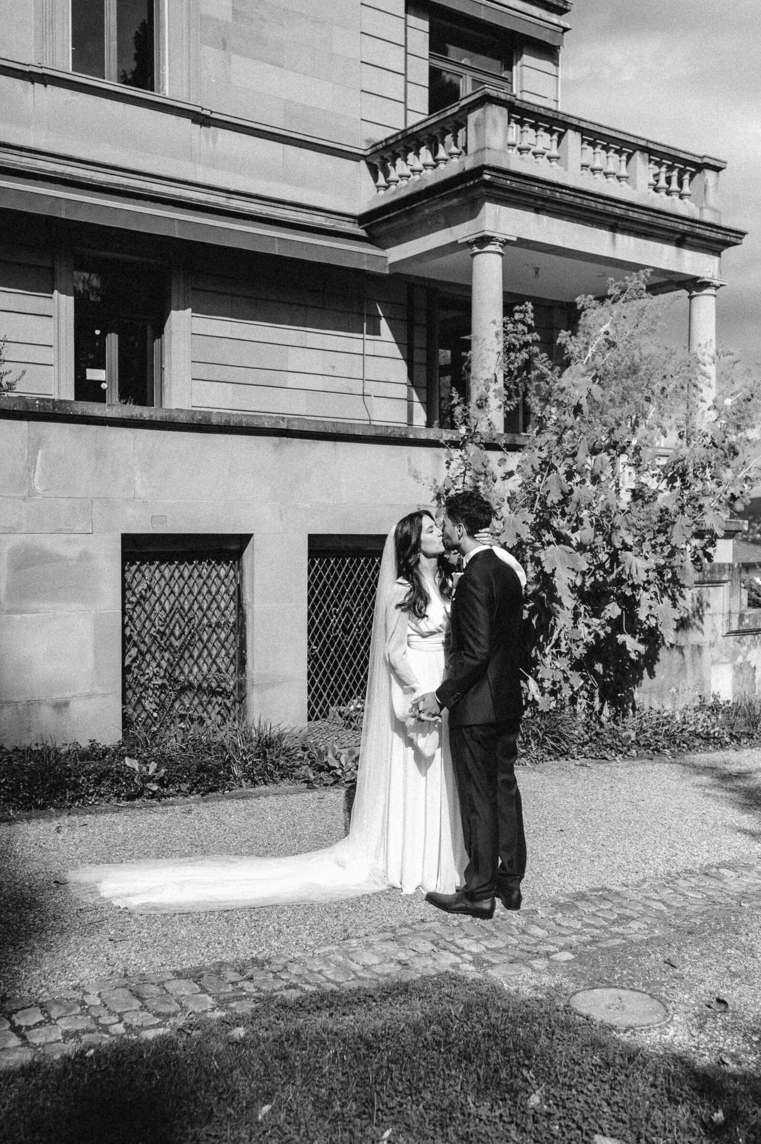 Hochzeitsfotografie Zürich Portrait Braut und Bräutigam
