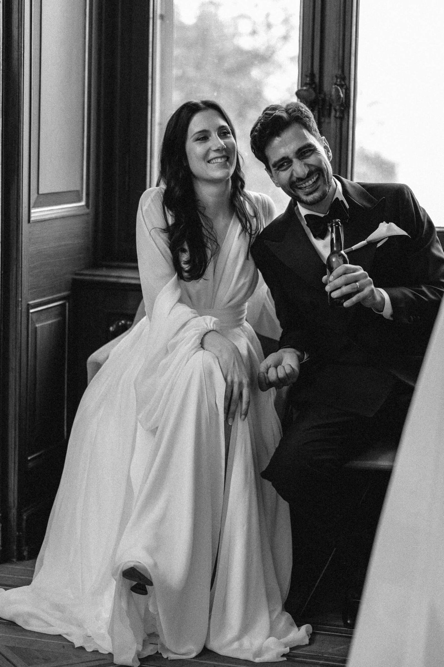 Hochzeitsfotografie Zürich Brautpaar Freude
