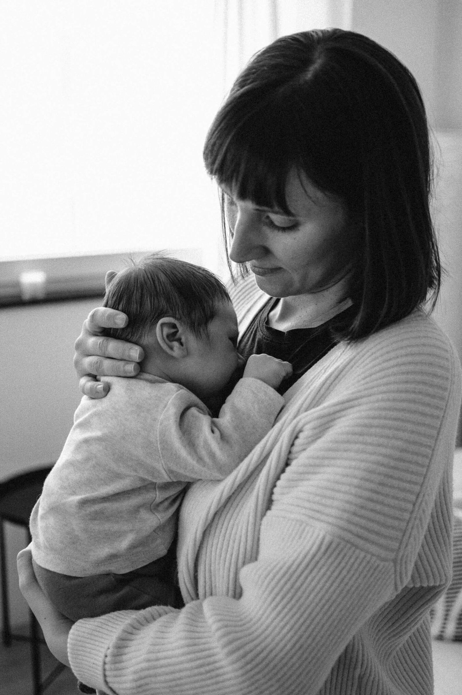 Babyfotografie Zürich Mutter und Baby