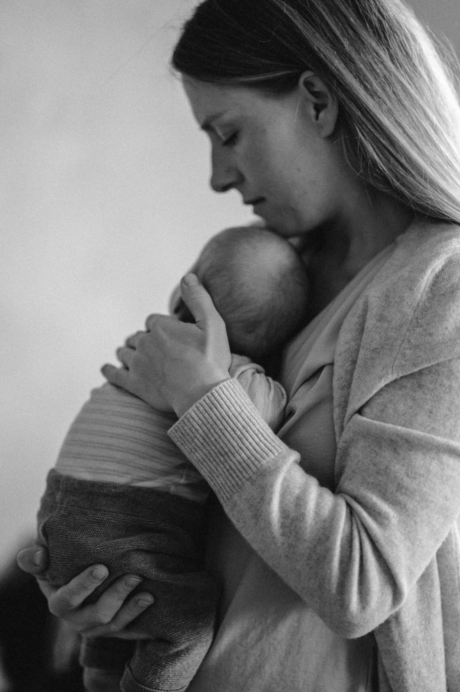 Babyfotografie Zürich Mutter mit Baby