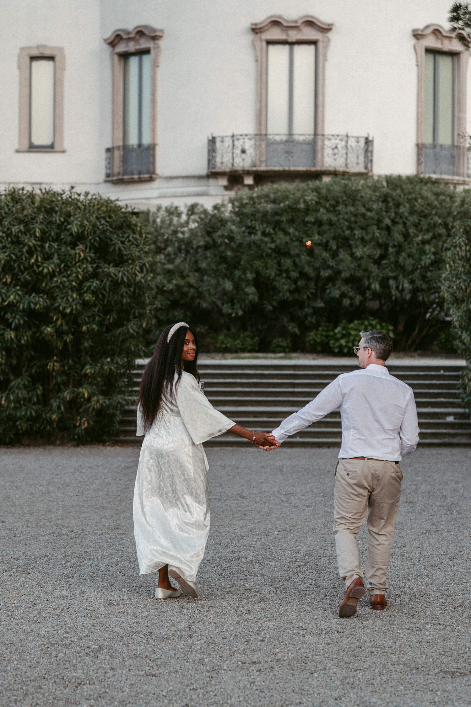 Hochzeitsfotografie Italien Lago Maggiore Braut und Bräutigam