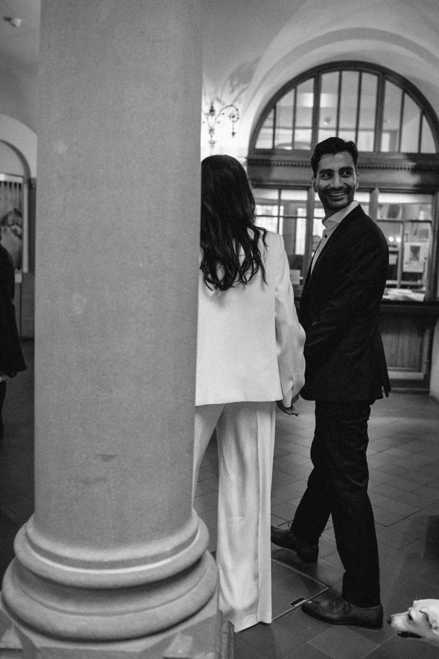 Hochzeitsfotografie Zürich Paar mit Hund
