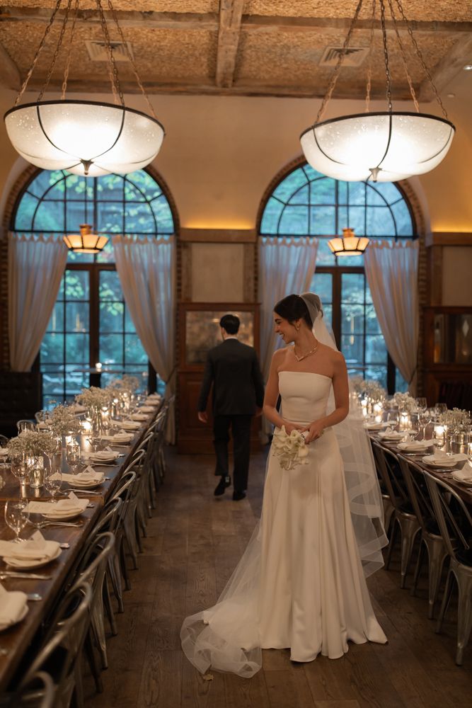 bride at locanda verde