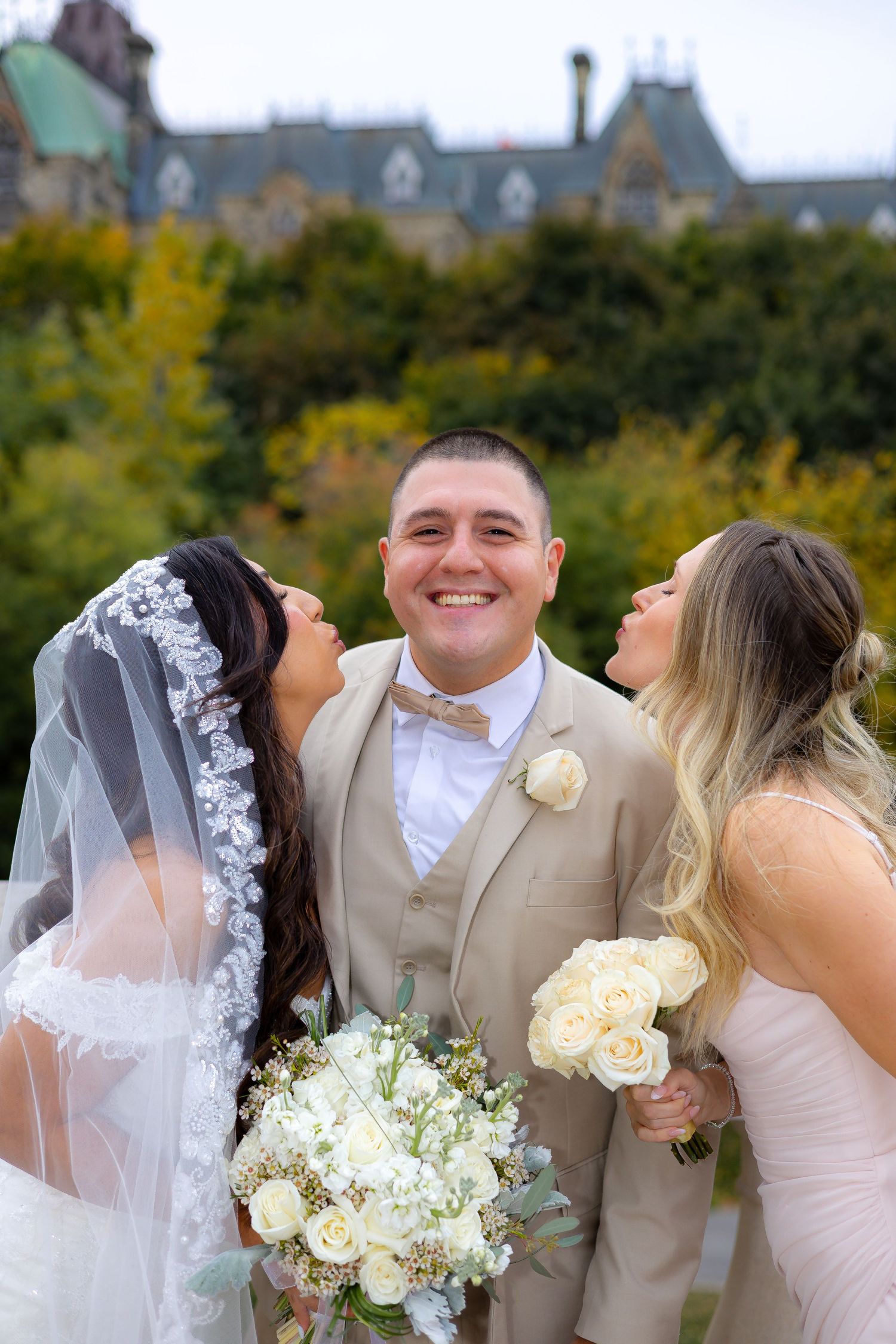 Ottawa Chateau Laurier Wedding Portraits - Aiden Hamilton Photography