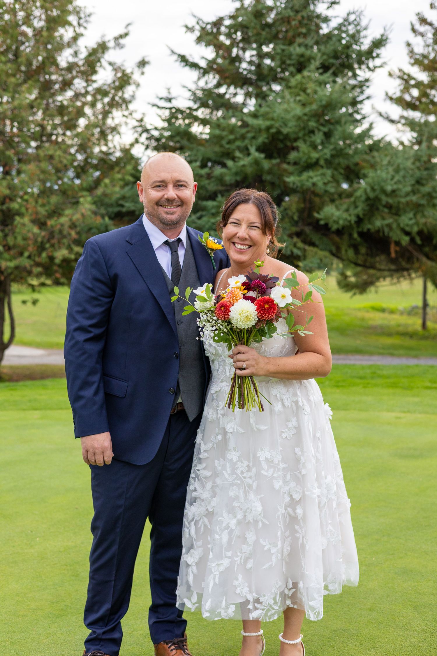 Chateau Cartier Wedding Portrait