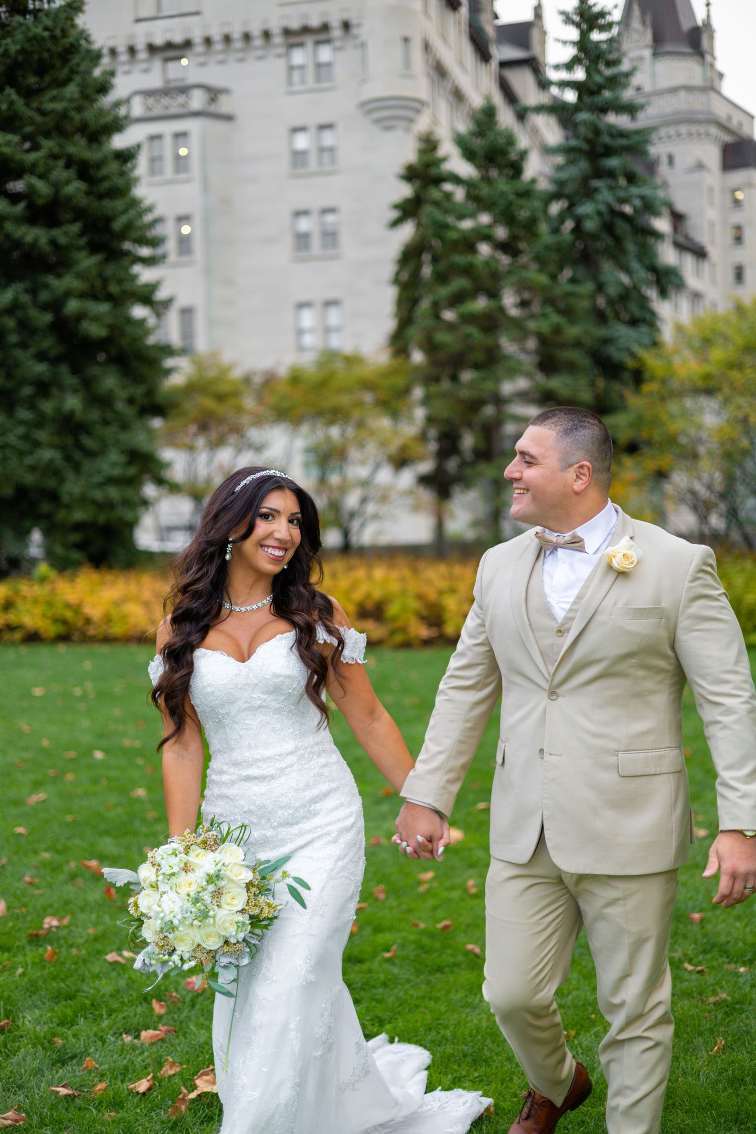 Ottawa Chateau Laurier Wedding Portraits - Aiden Hamilton Photography