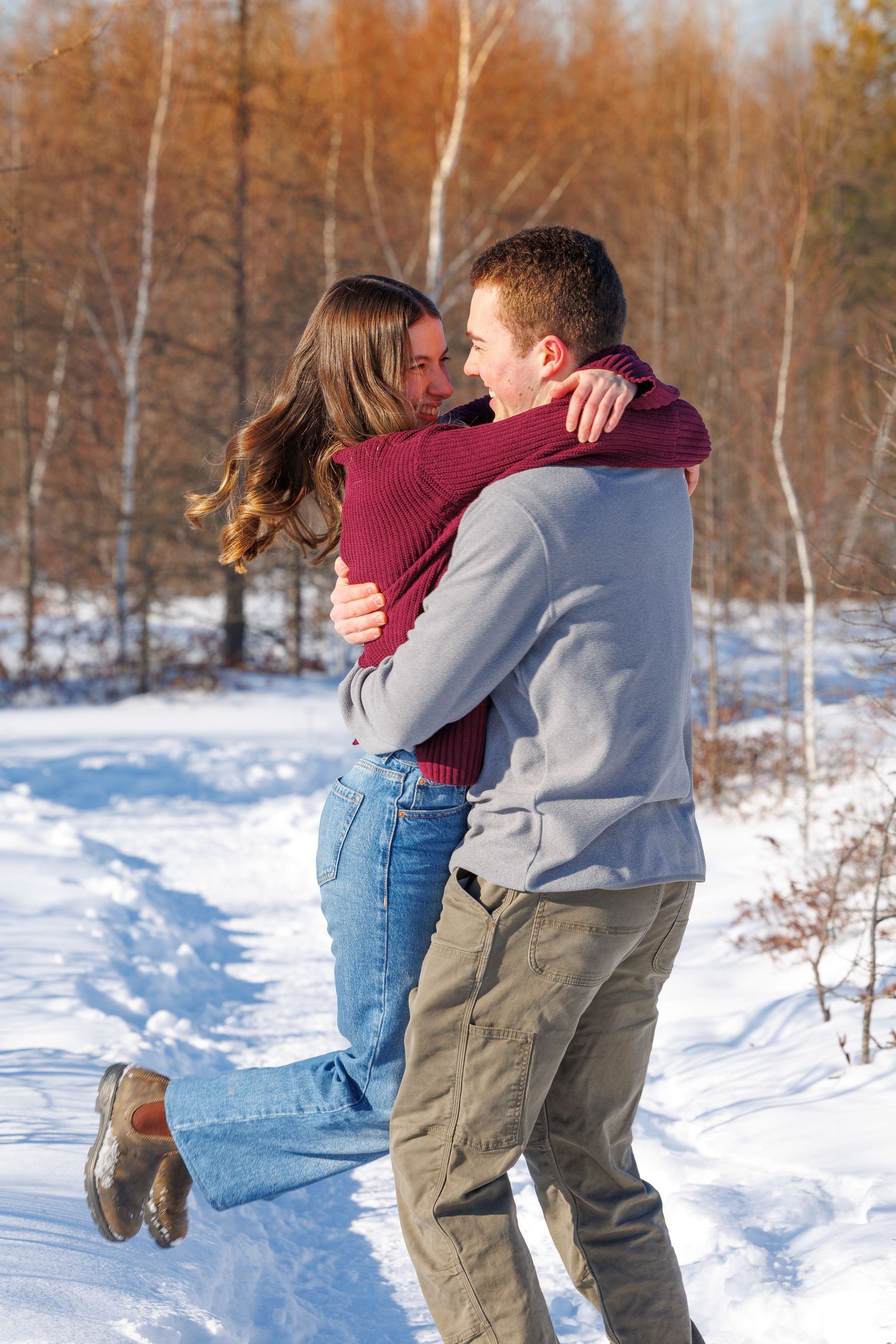 Mer Bleue Bog Ottawa Couple Photoshoot