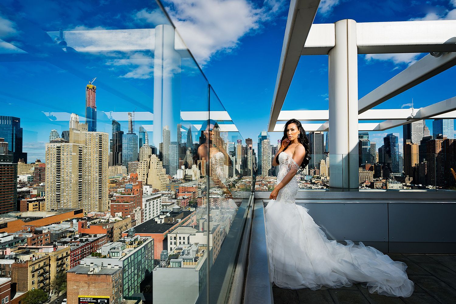 vogue epic wedding photos of bride