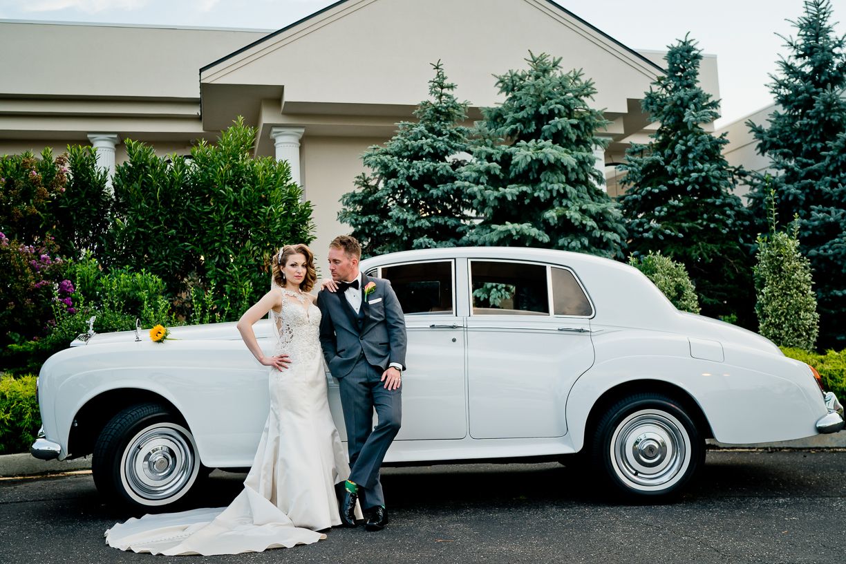 candid photojournalistic creative wedding photographer luxury car rental in new jersey venue