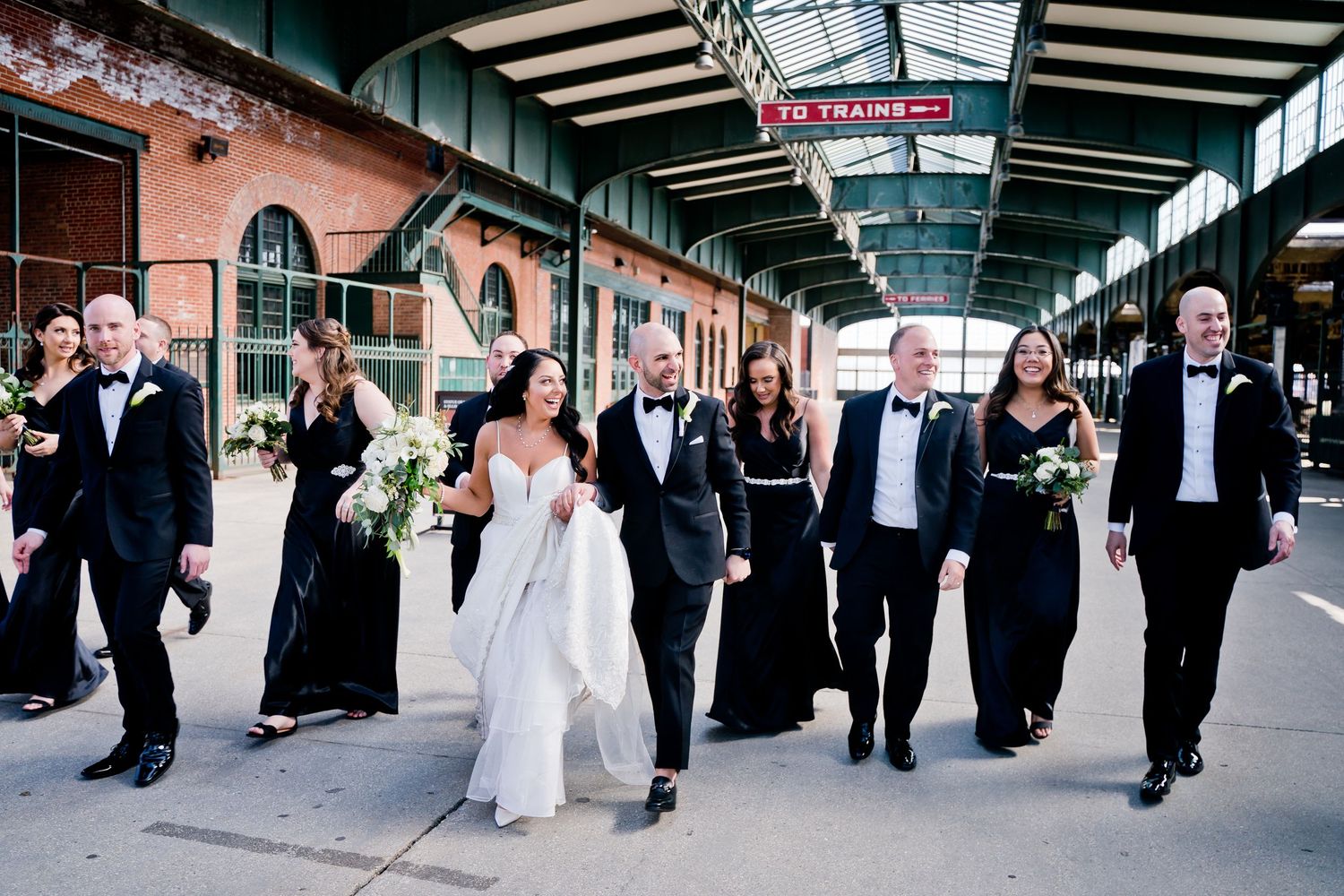 liberty state park wedding photos