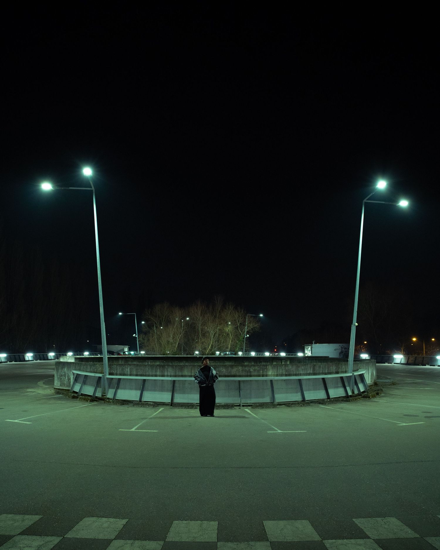 Shooting nocturne avec Magne à Strasbourg.