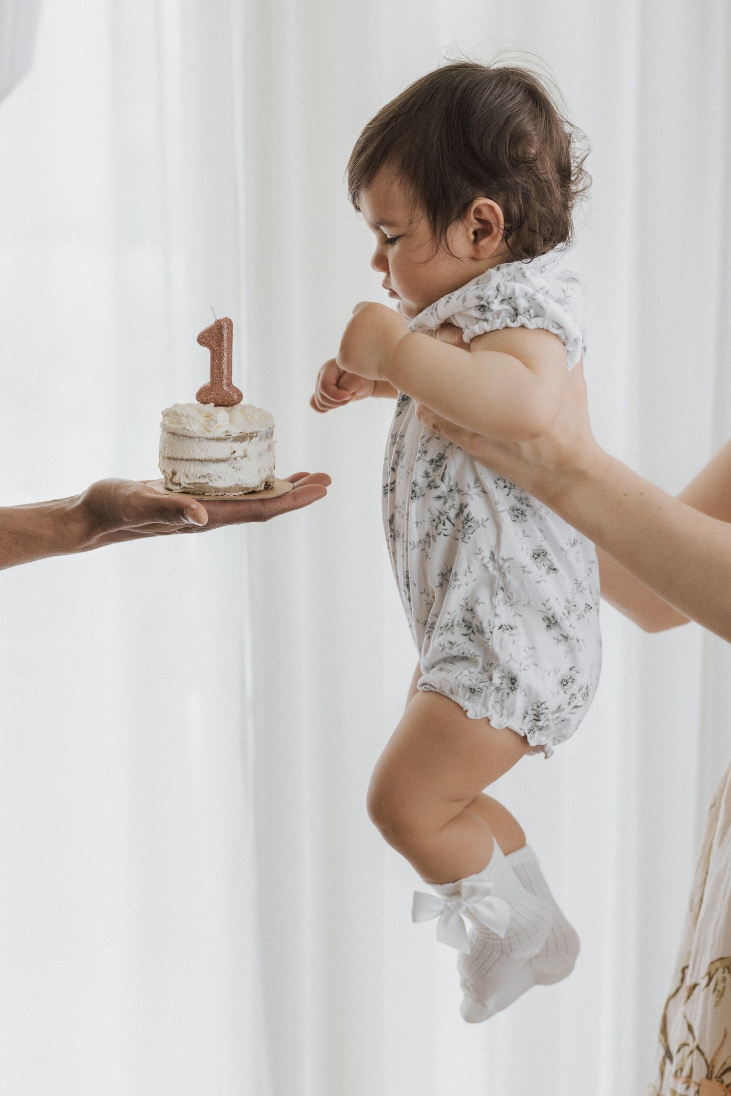 Cake smash fotografering Oppegård