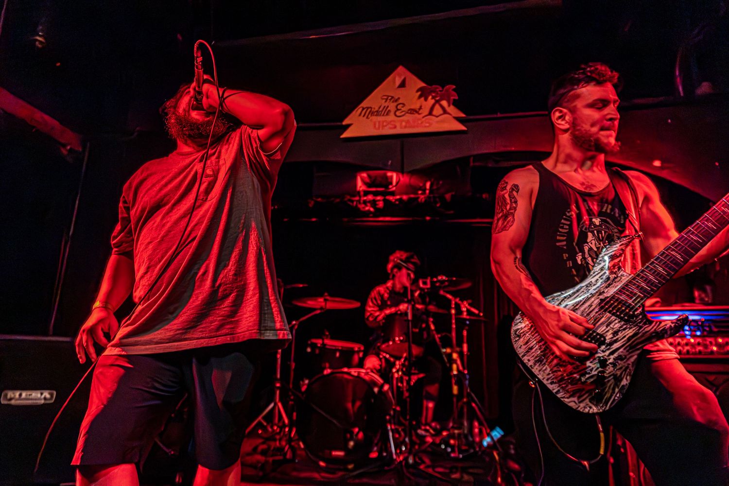 Band photography capturing live performance moments.
